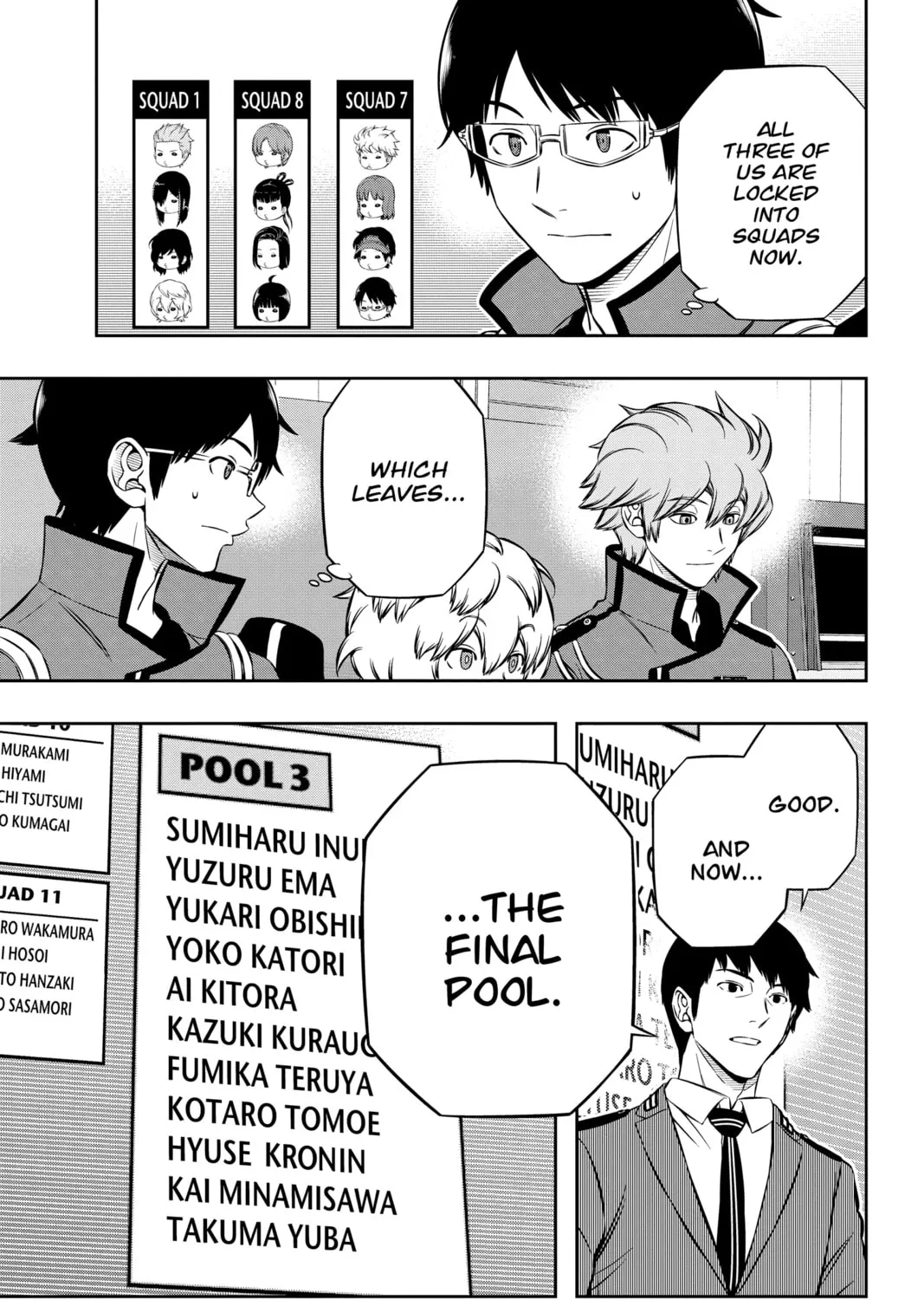 Read World Trigger chapter 204 image 36 on Lezhin