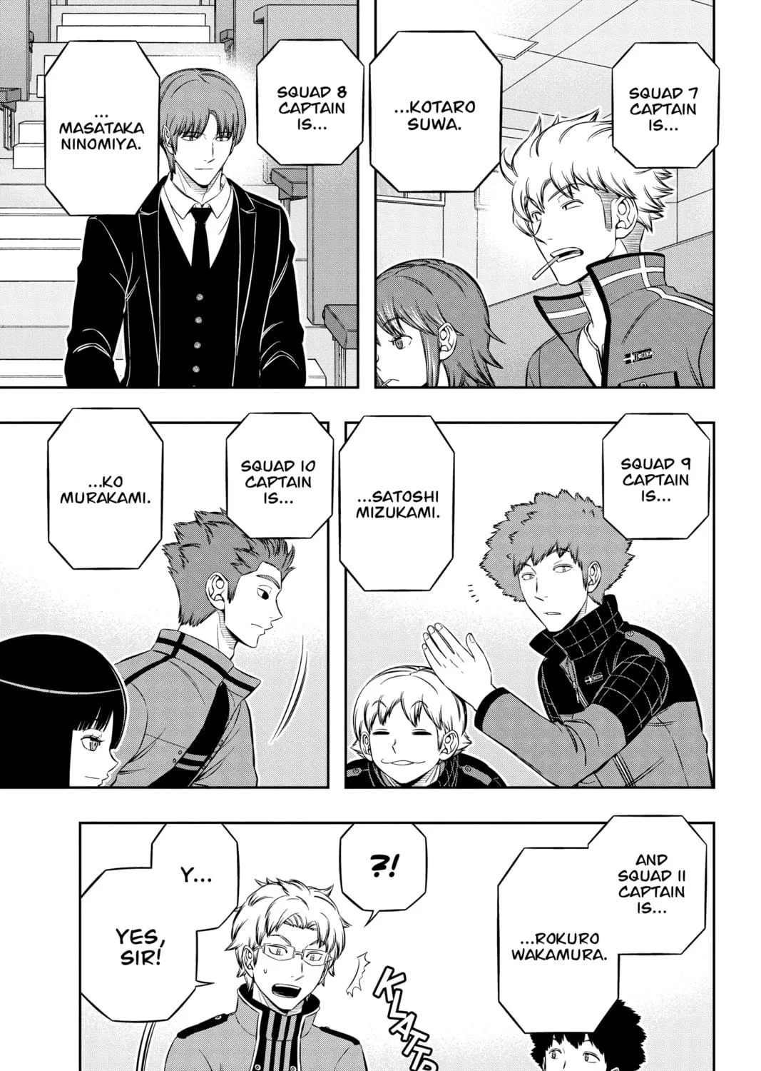Read World Trigger chapter 204 image 4 on Lezhin