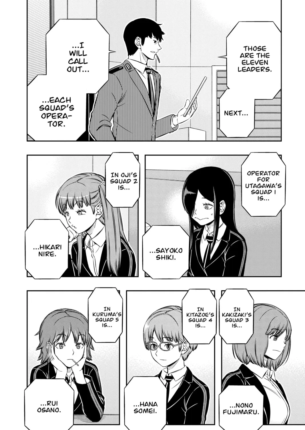 Read World Trigger chapter 204 image 6 on Lezhin
