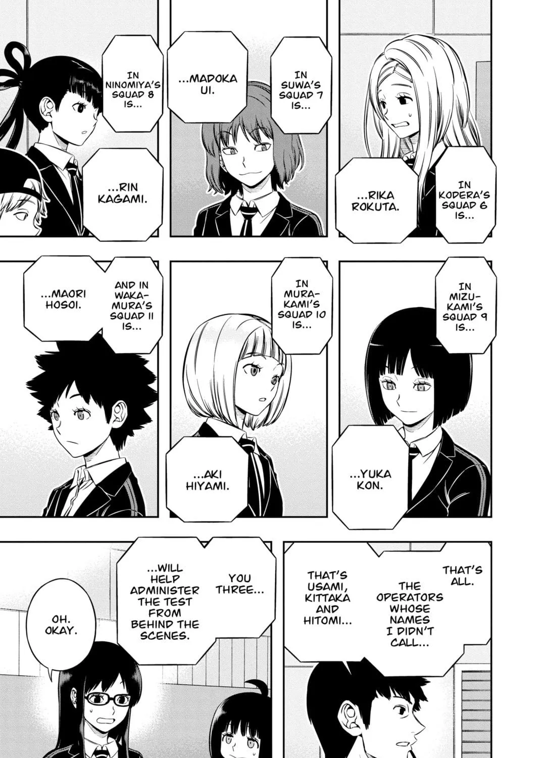 Read World Trigger chapter 204 image 8 on Lezhin