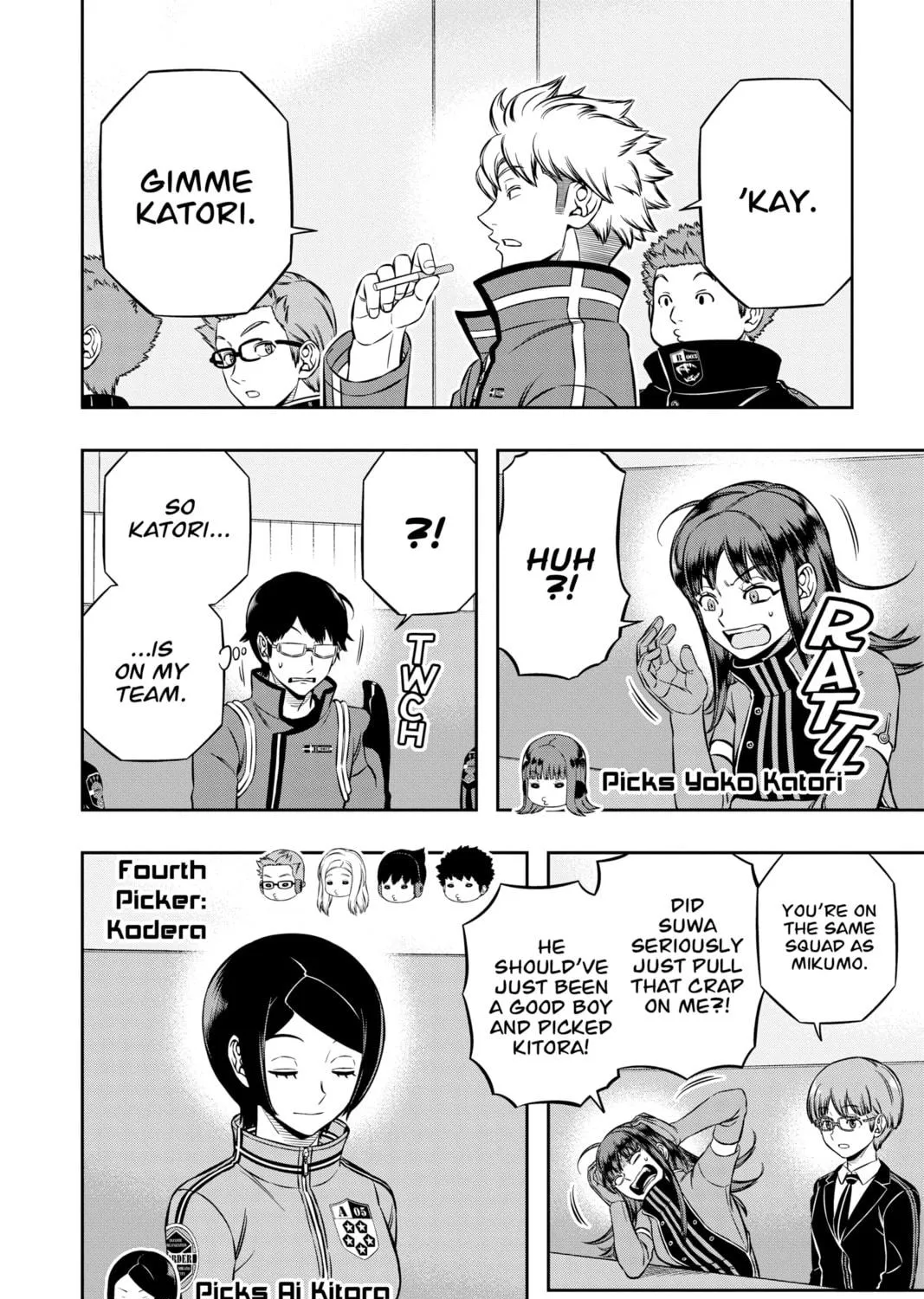 Read World Trigger chapter 205 image 10 on Lezhin