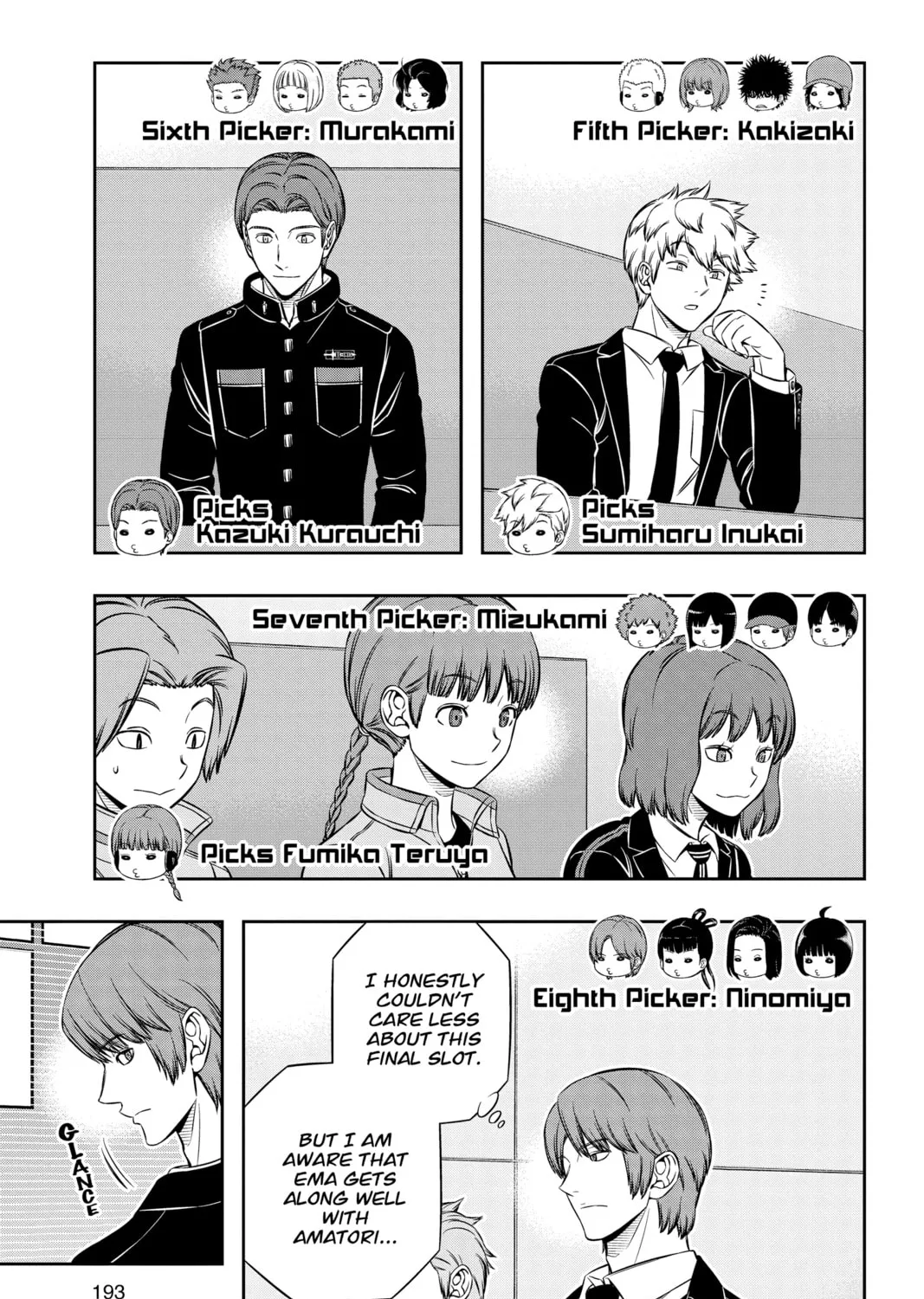 Read World Trigger chapter 205 image 12 on Lezhin