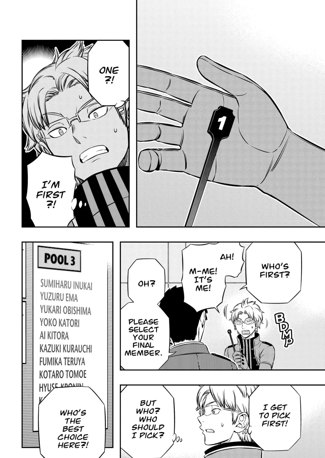 Read World Trigger chapter 205 image 2 on Lezhin