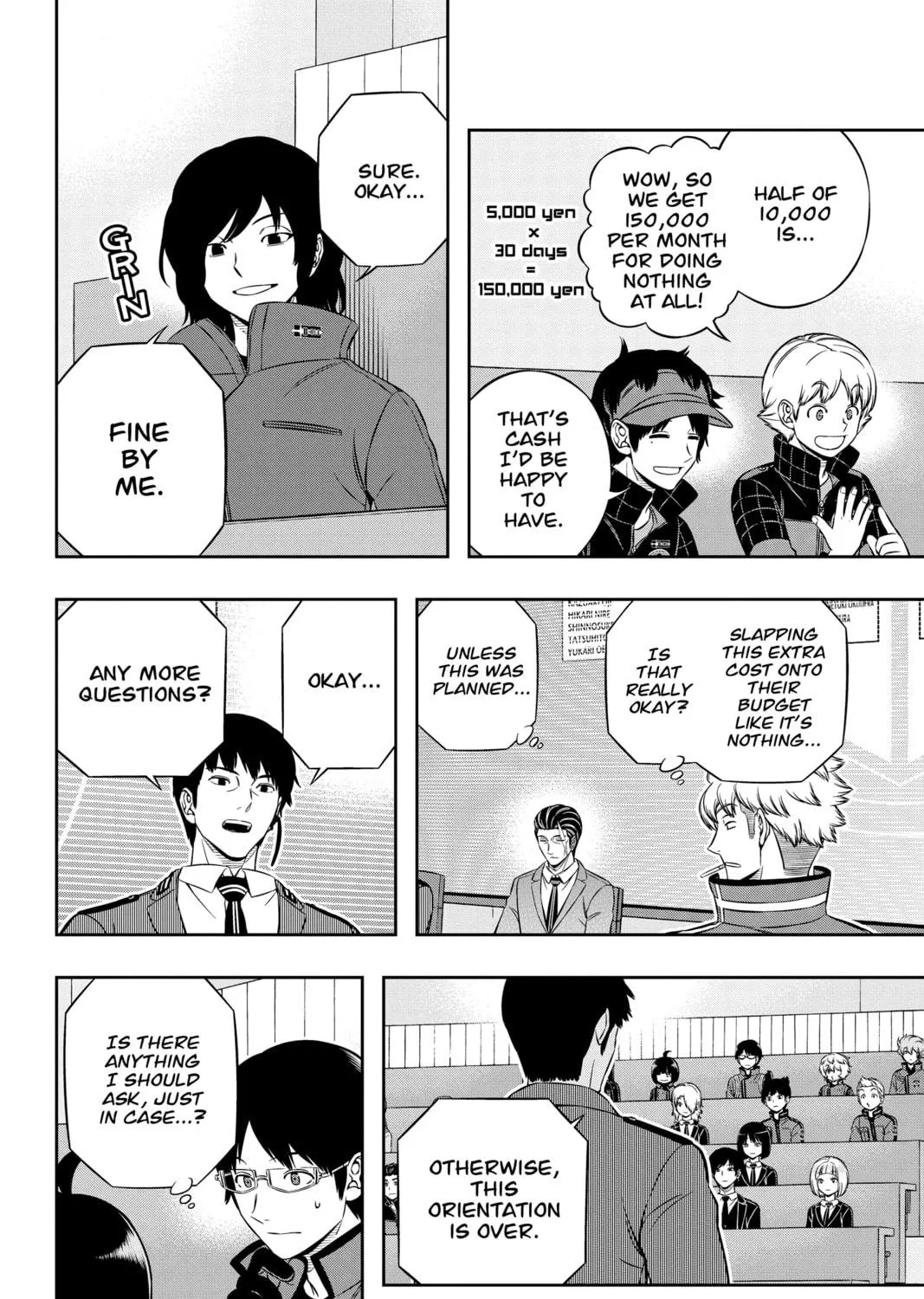 Read World Trigger chapter 205 image 28 on Lezhin