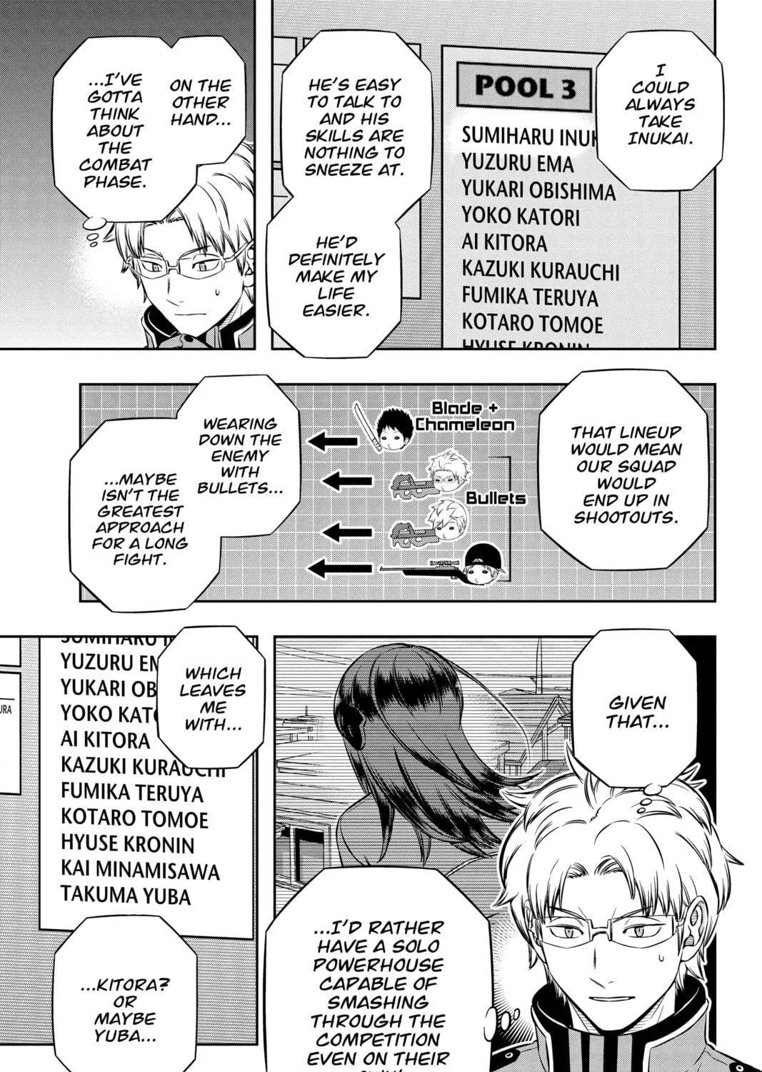 Read World Trigger chapter 205 image 4 on Lezhin