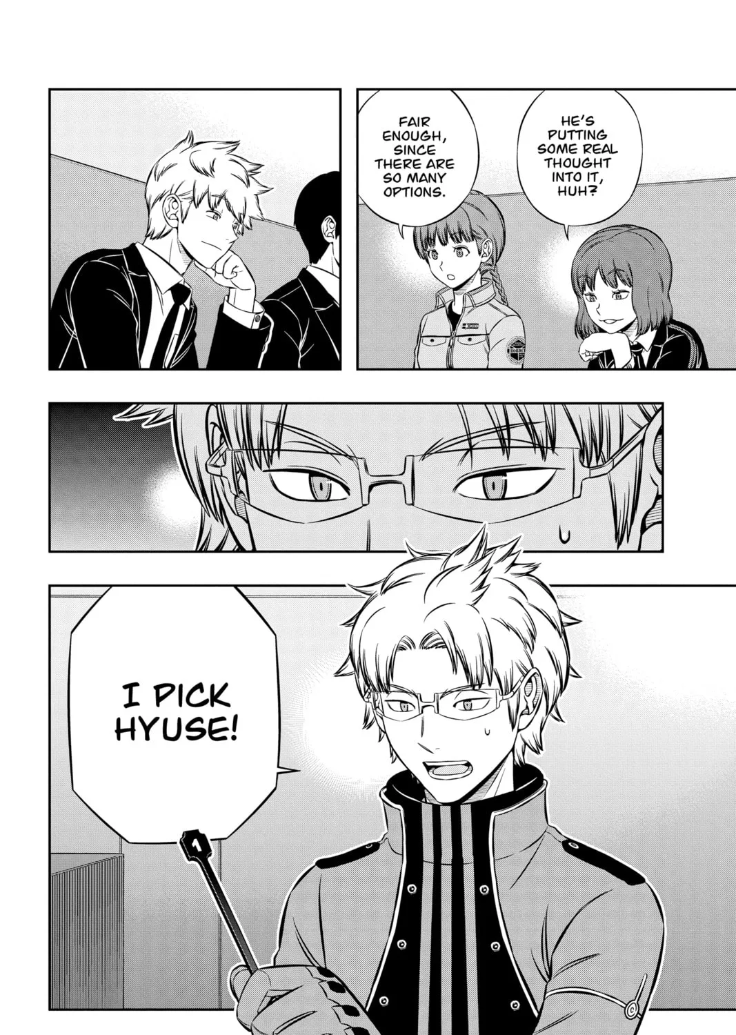 Read World Trigger chapter 205 image 6 on Lezhin