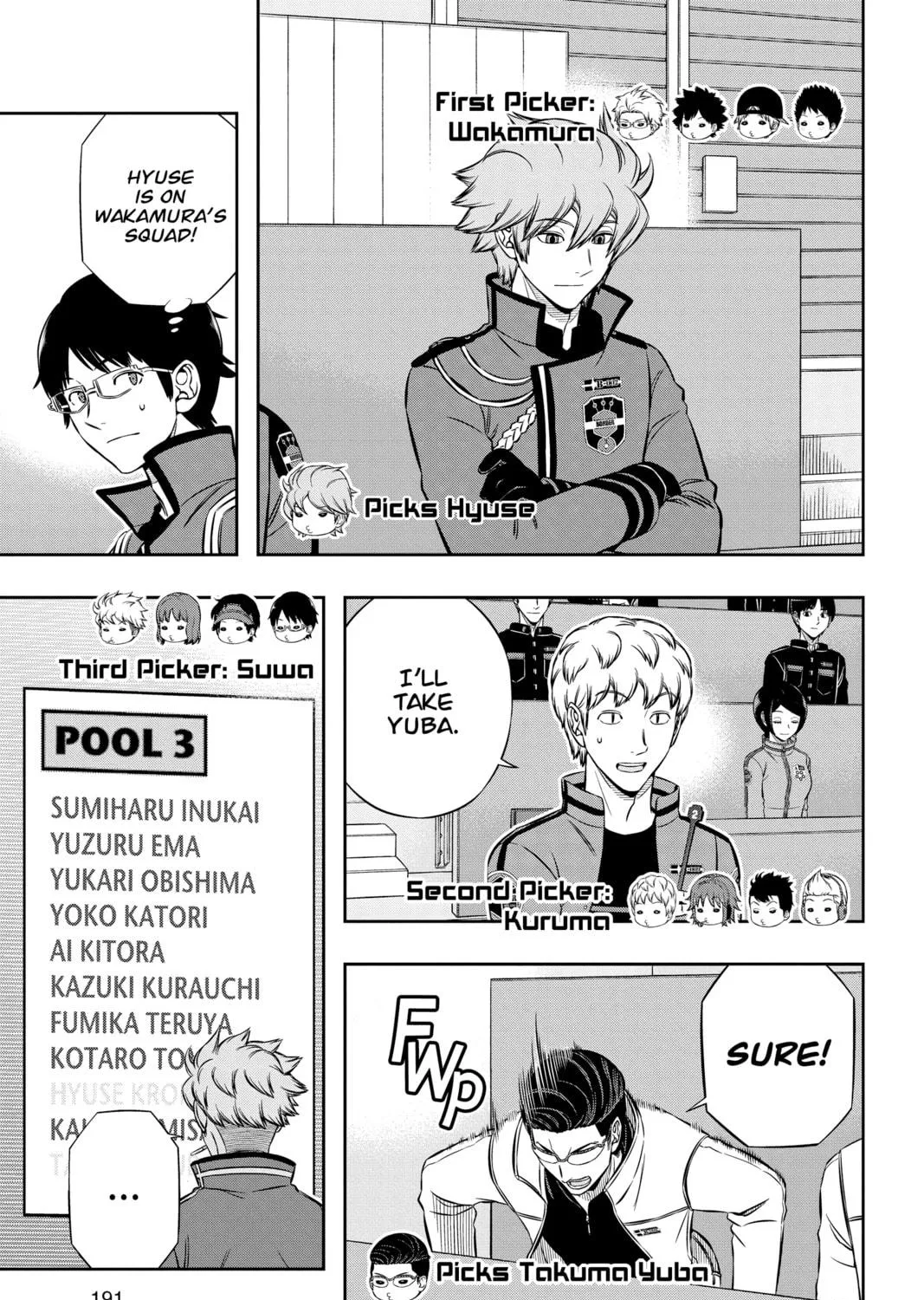 Read World Trigger chapter 205 image 8 on Lezhin