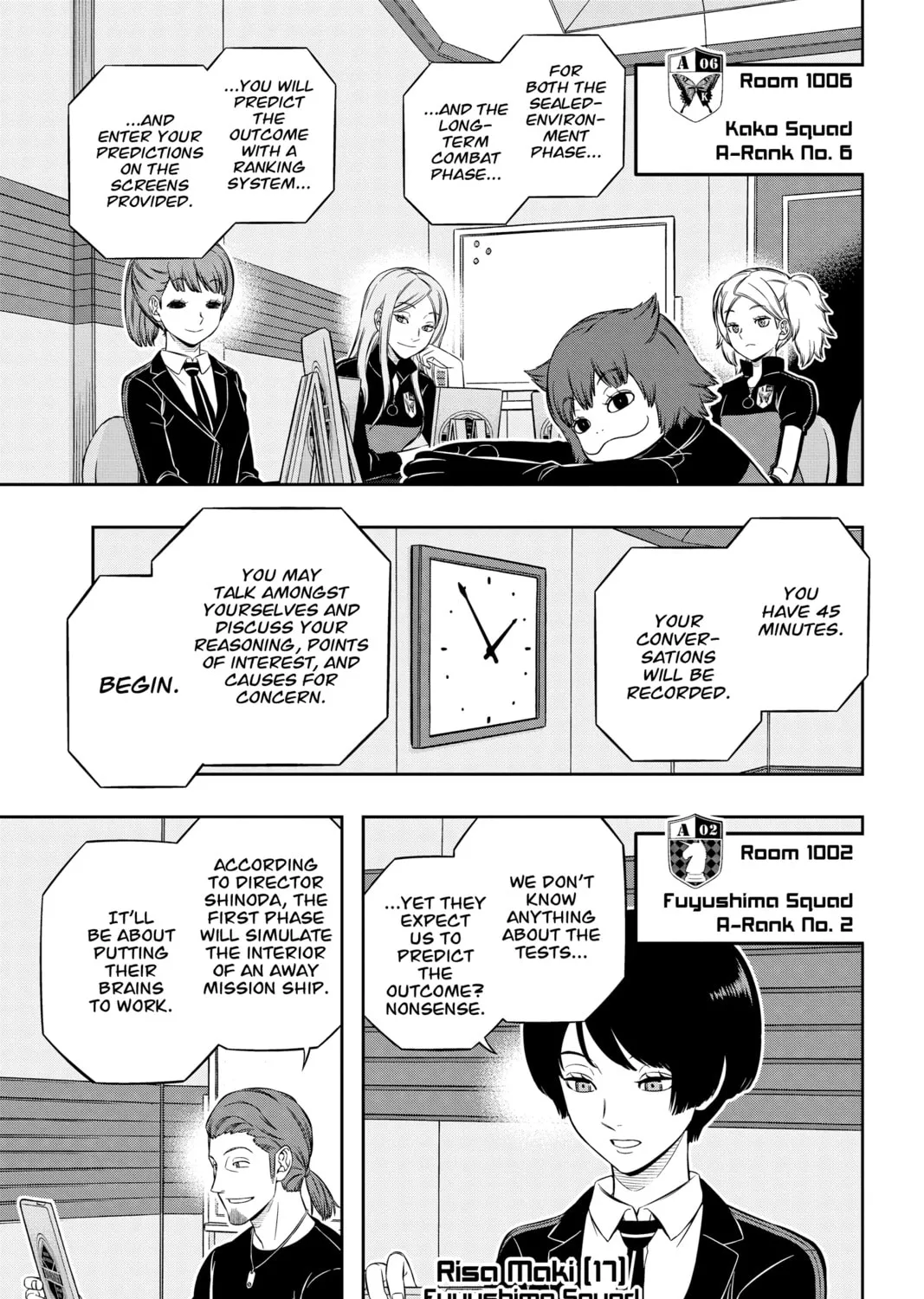 Read World Trigger chapter 206 image 12 on Lezhin