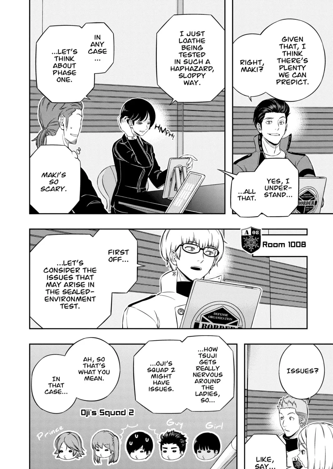 Read World Trigger chapter 206 image 14 on Lezhin