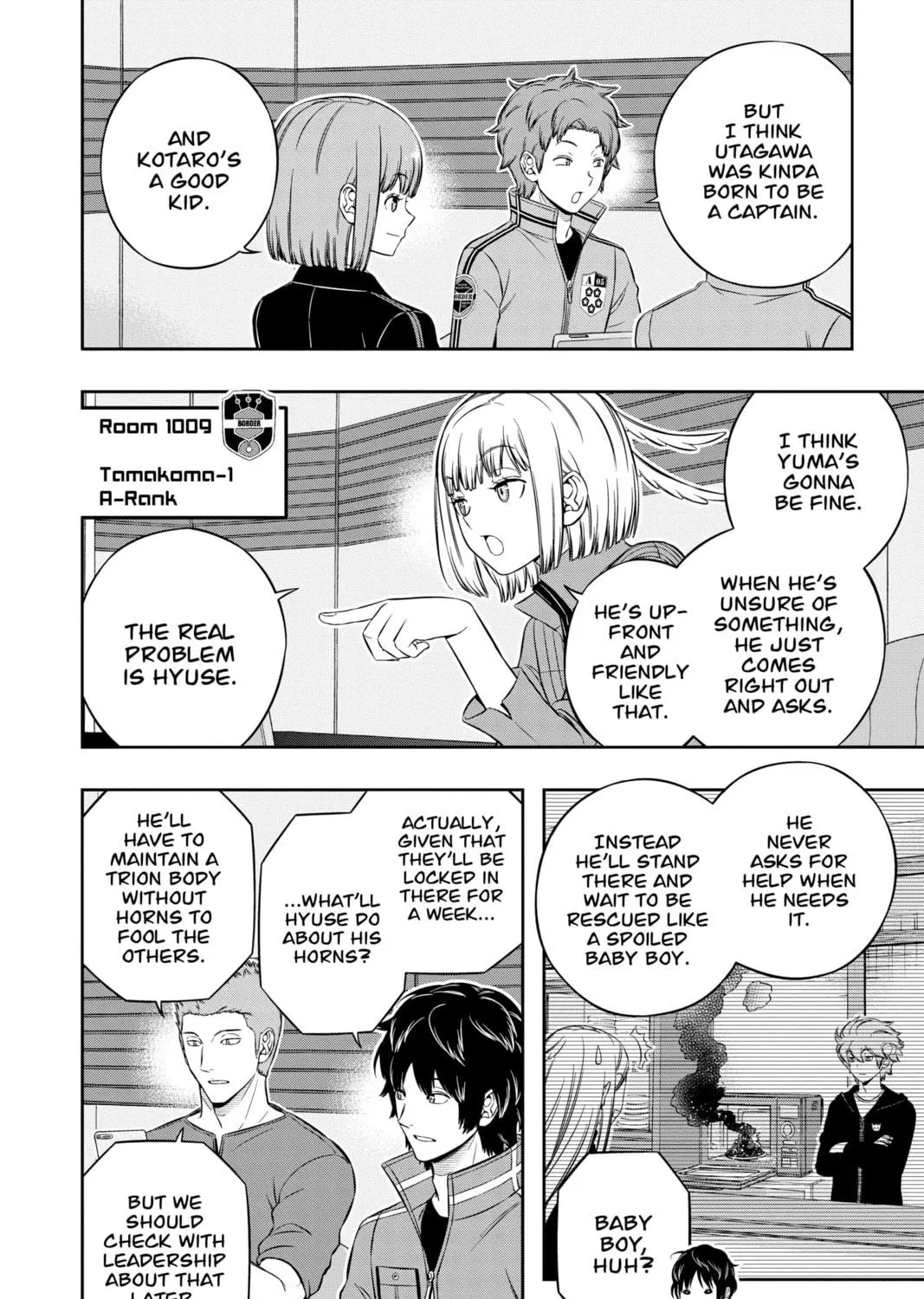 Read World Trigger chapter 206 image 18 on Lezhin