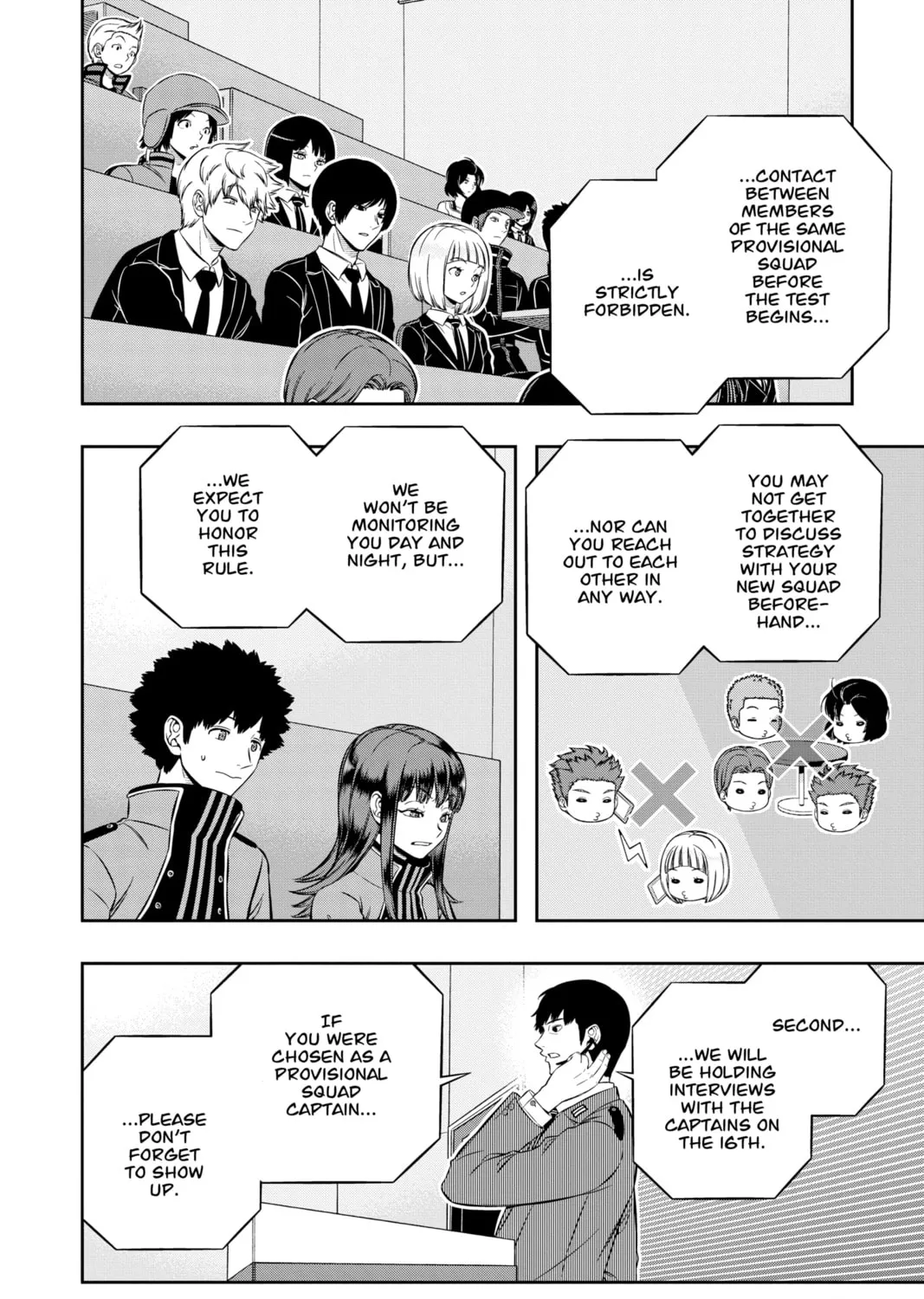 Read World Trigger chapter 206 image 2 on Lezhin