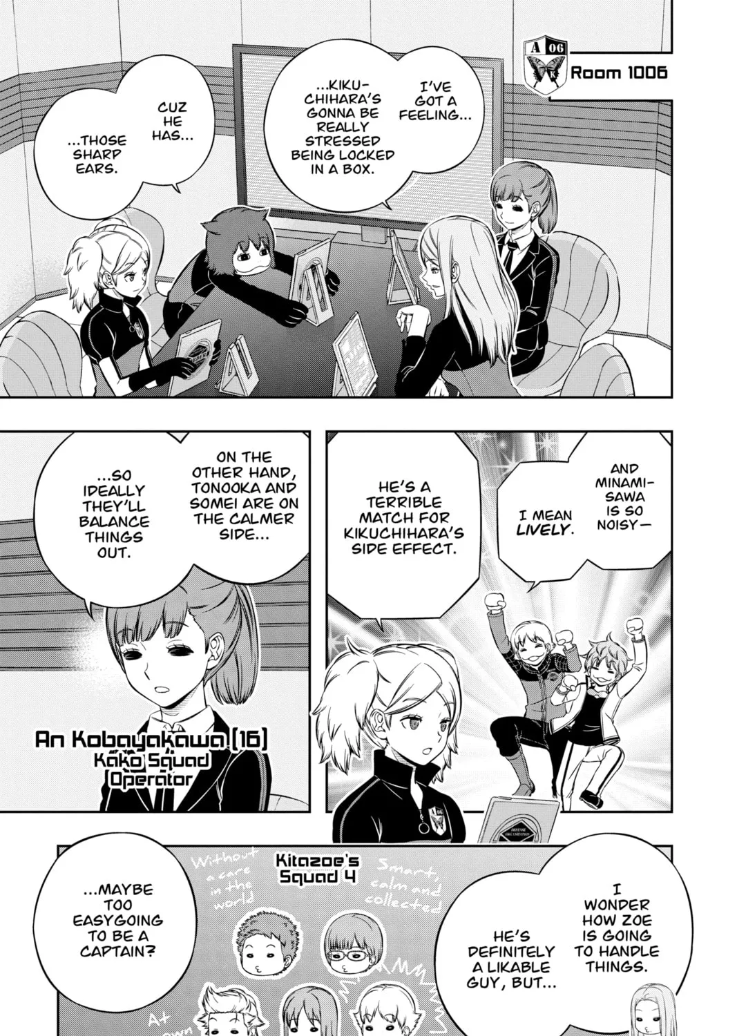 Read World Trigger chapter 206 image 20 on Lezhin