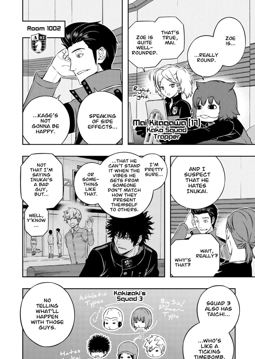 Read World Trigger chapter 206 image 22 on Lezhin