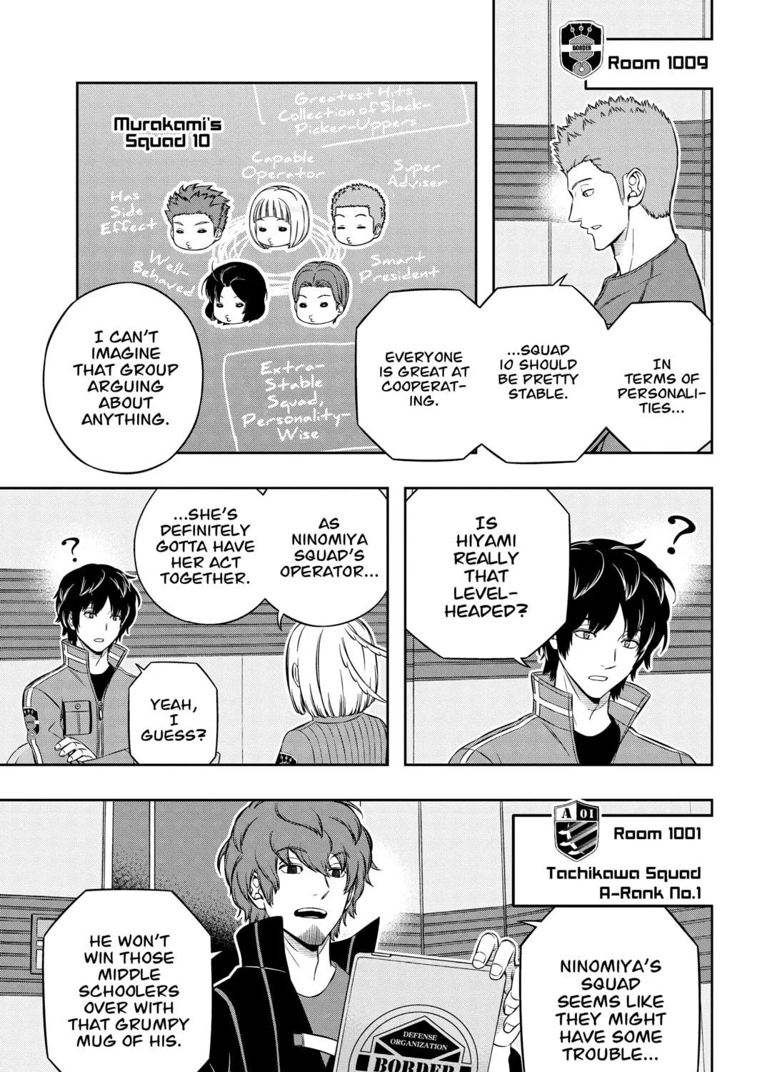Read World Trigger chapter 206 image 28 on Lezhin