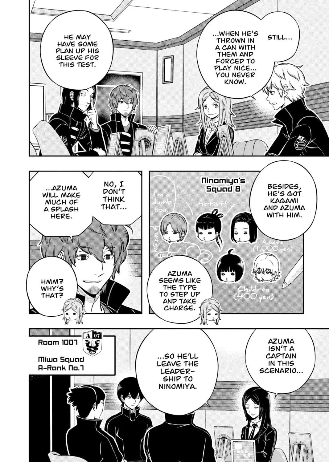Read World Trigger chapter 206 image 30 on Lezhin