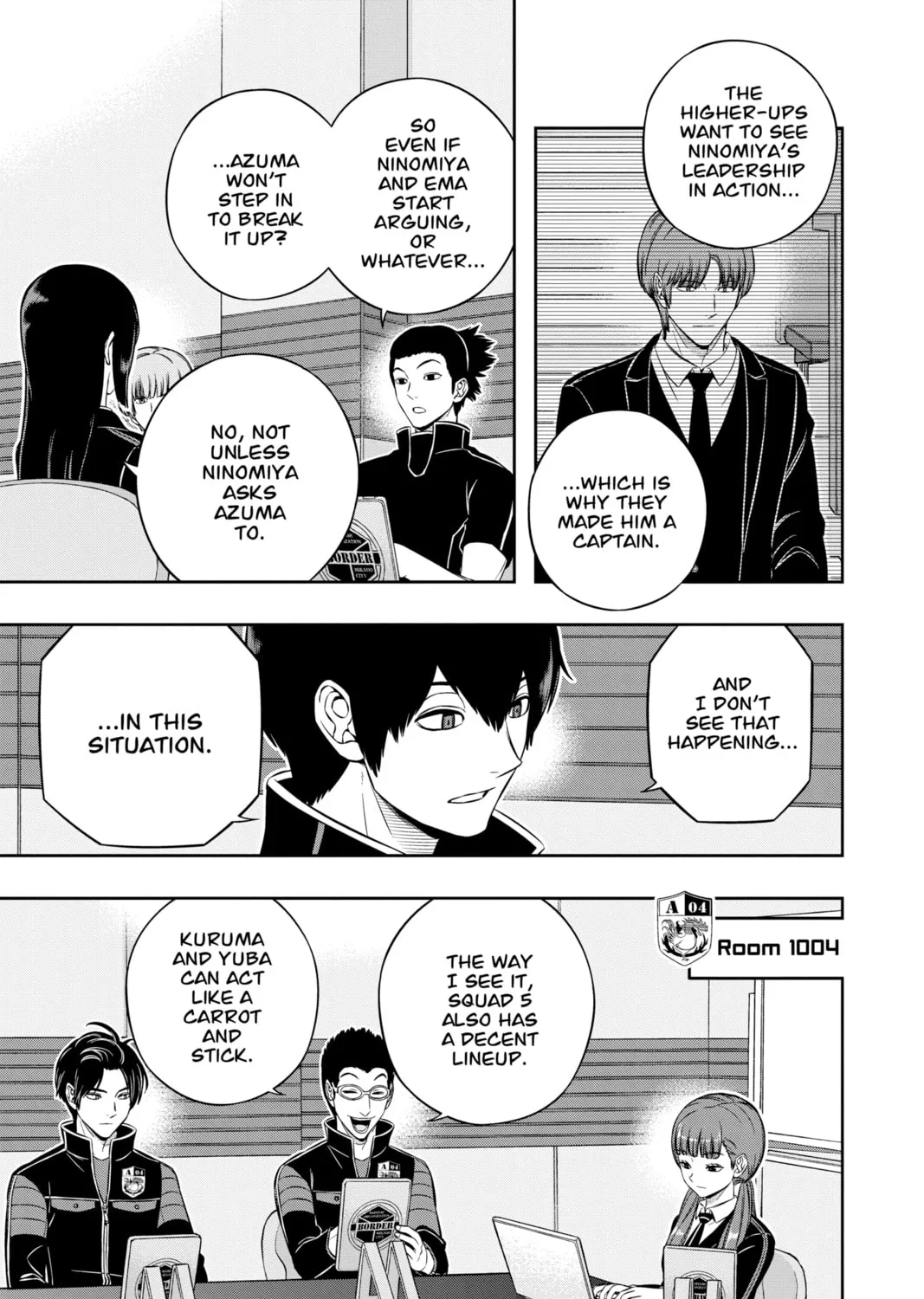 Read World Trigger chapter 206 image 32 on Lezhin