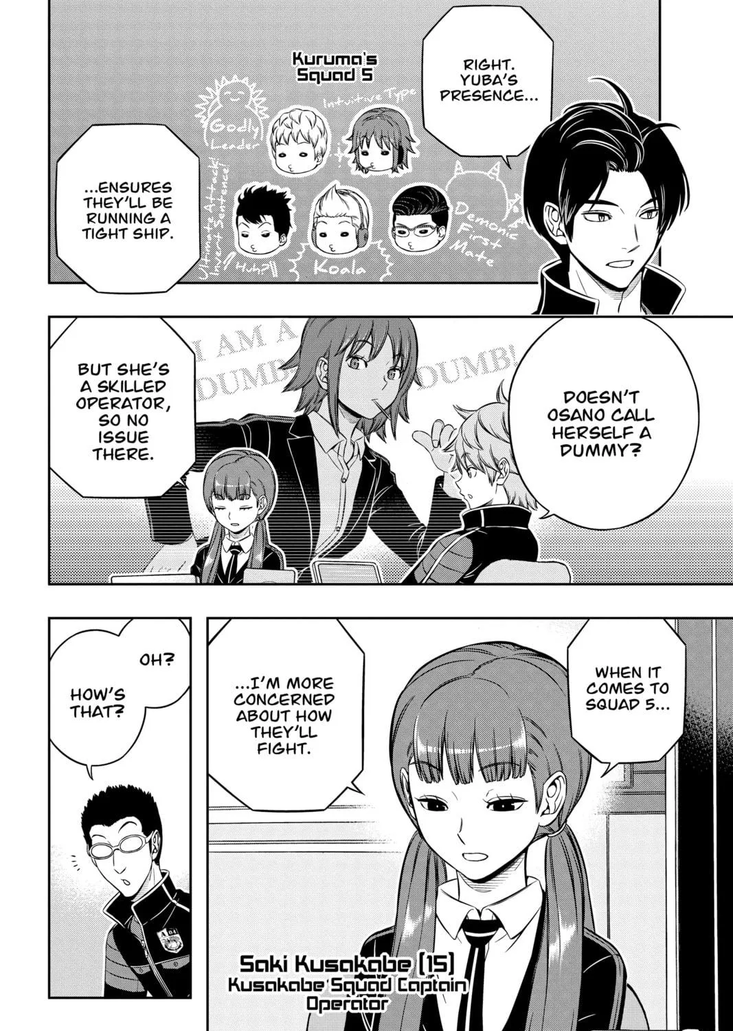 Read World Trigger chapter 206 image 34 on Lezhin