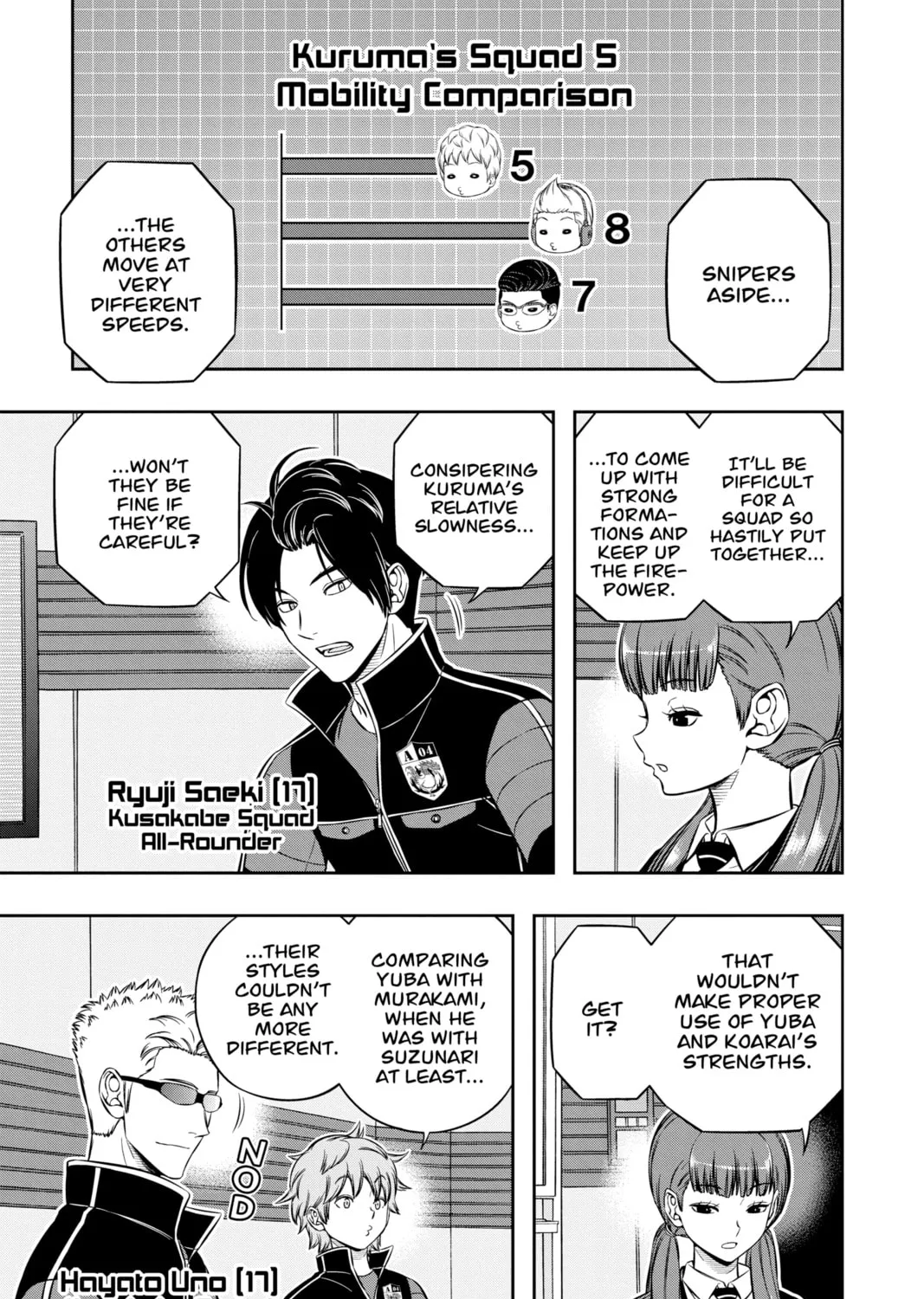 Read World Trigger chapter 206 image 36 on Lezhin