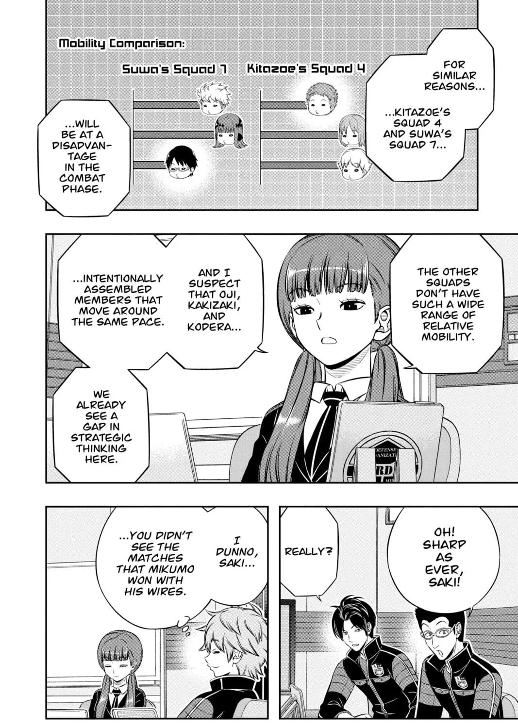 Read World Trigger chapter 206 image 38 on Lezhin