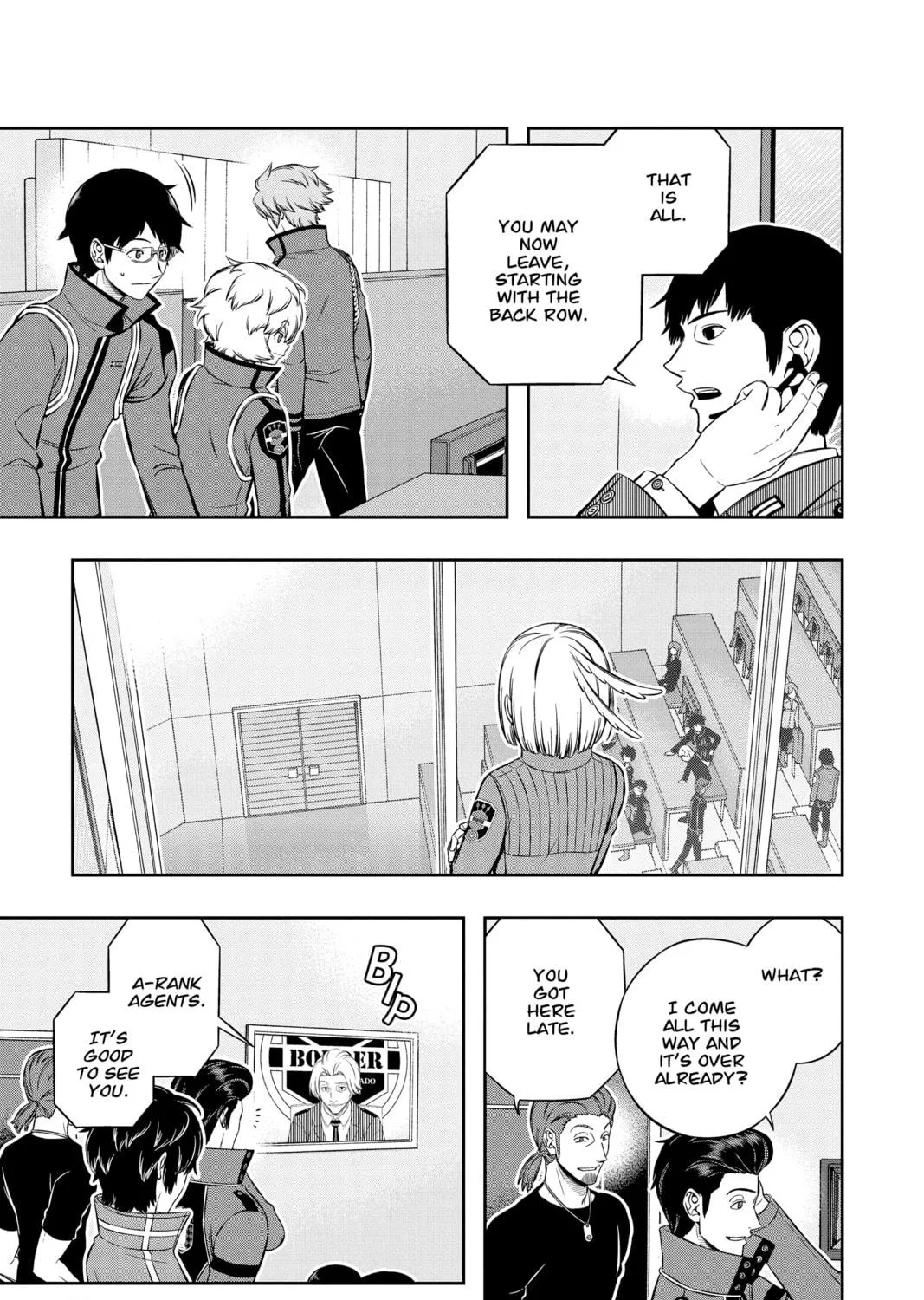 Read World Trigger chapter 206 image 4 on Lezhin