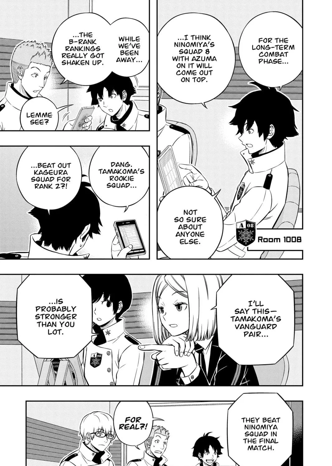 Read World Trigger chapter 206 image 40 on Lezhin