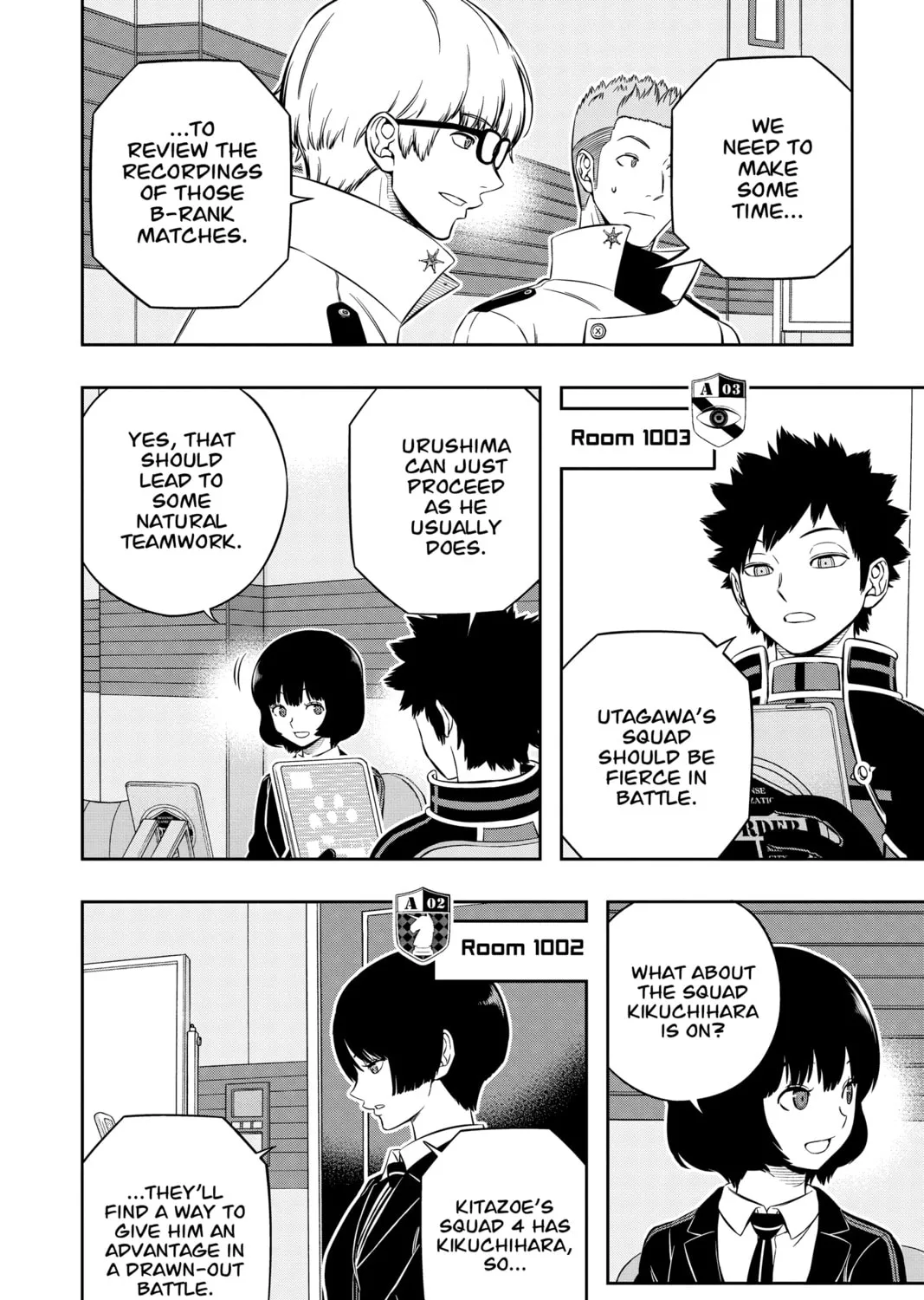 Read World Trigger chapter 206 image 42 on Lezhin