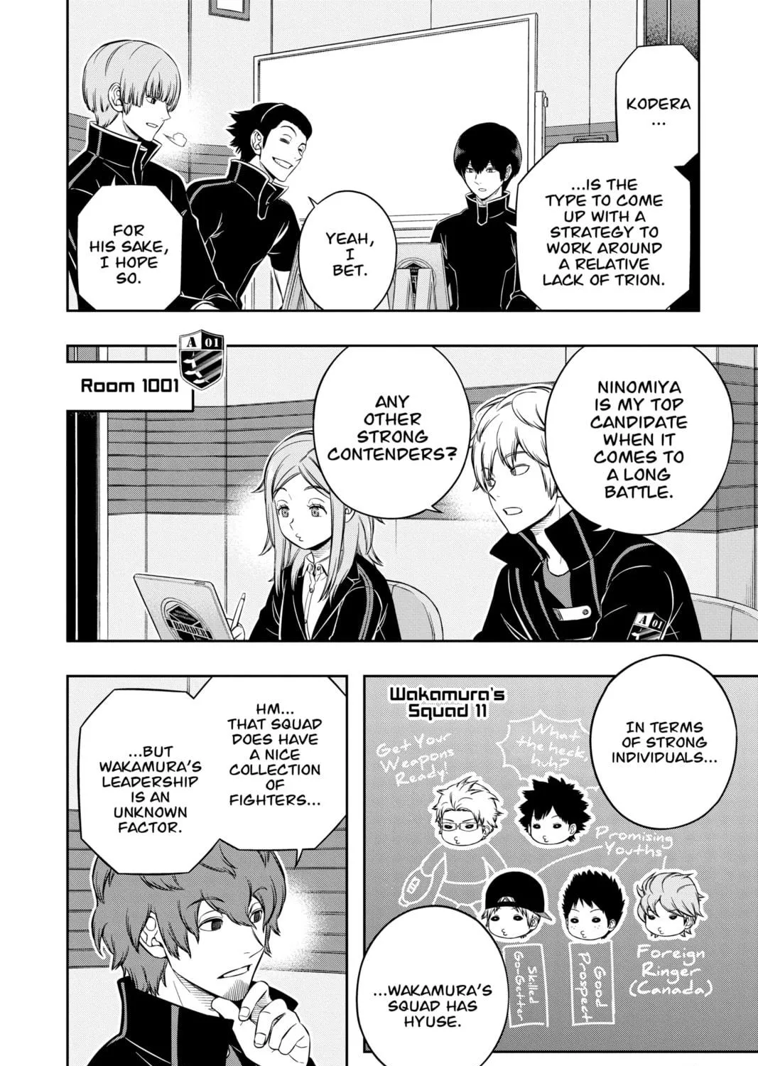 Read World Trigger chapter 206 image 46 on Lezhin