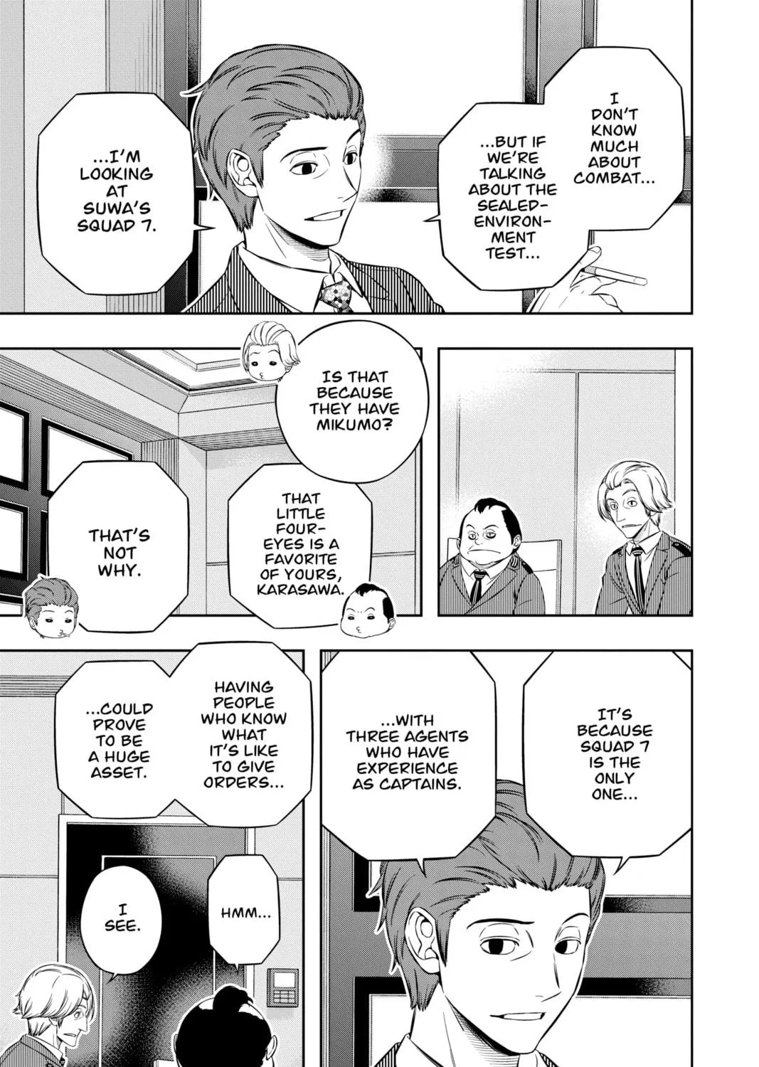 Read World Trigger chapter 206 image 52 on Lezhin