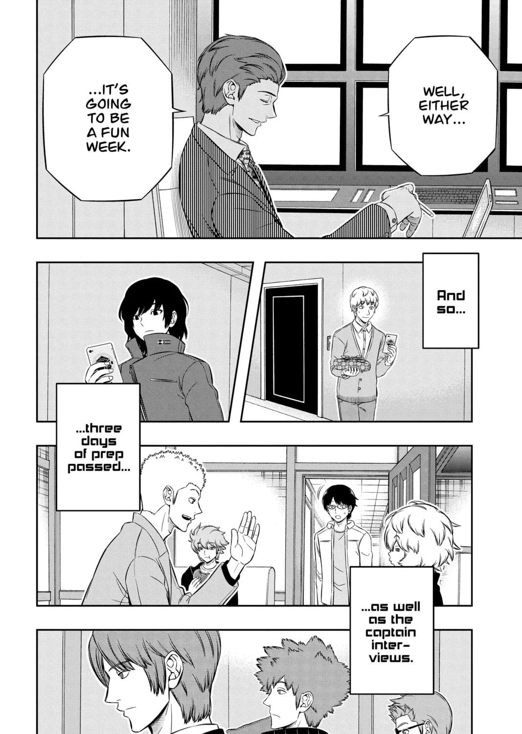 Read World Trigger chapter 206 image 54 on Lezhin