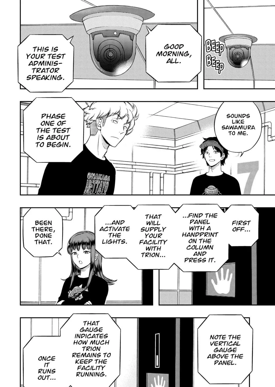 Read World Trigger chapter 207 image 16 on Lezhin
