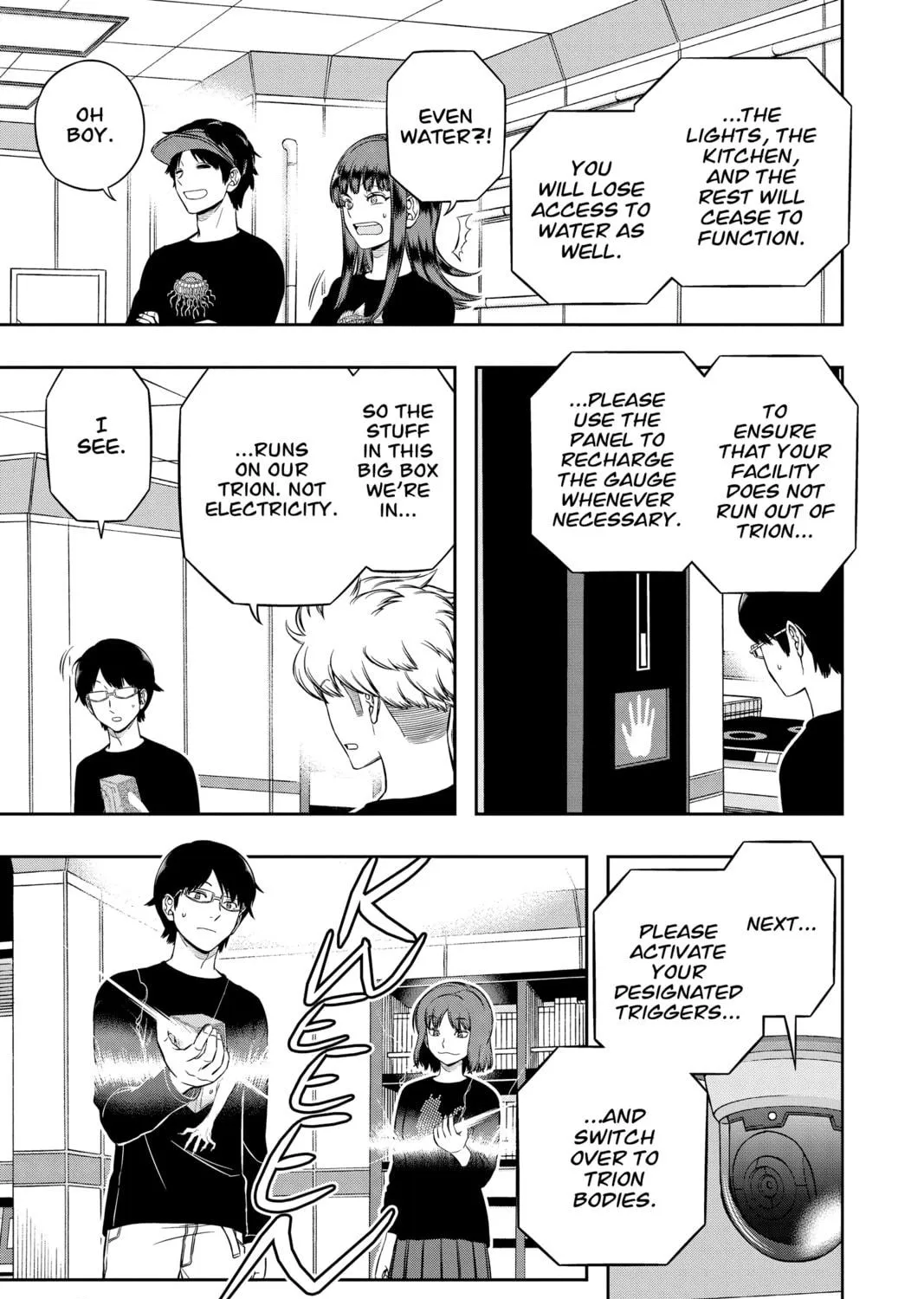 Read World Trigger chapter 207 image 18 on Lezhin