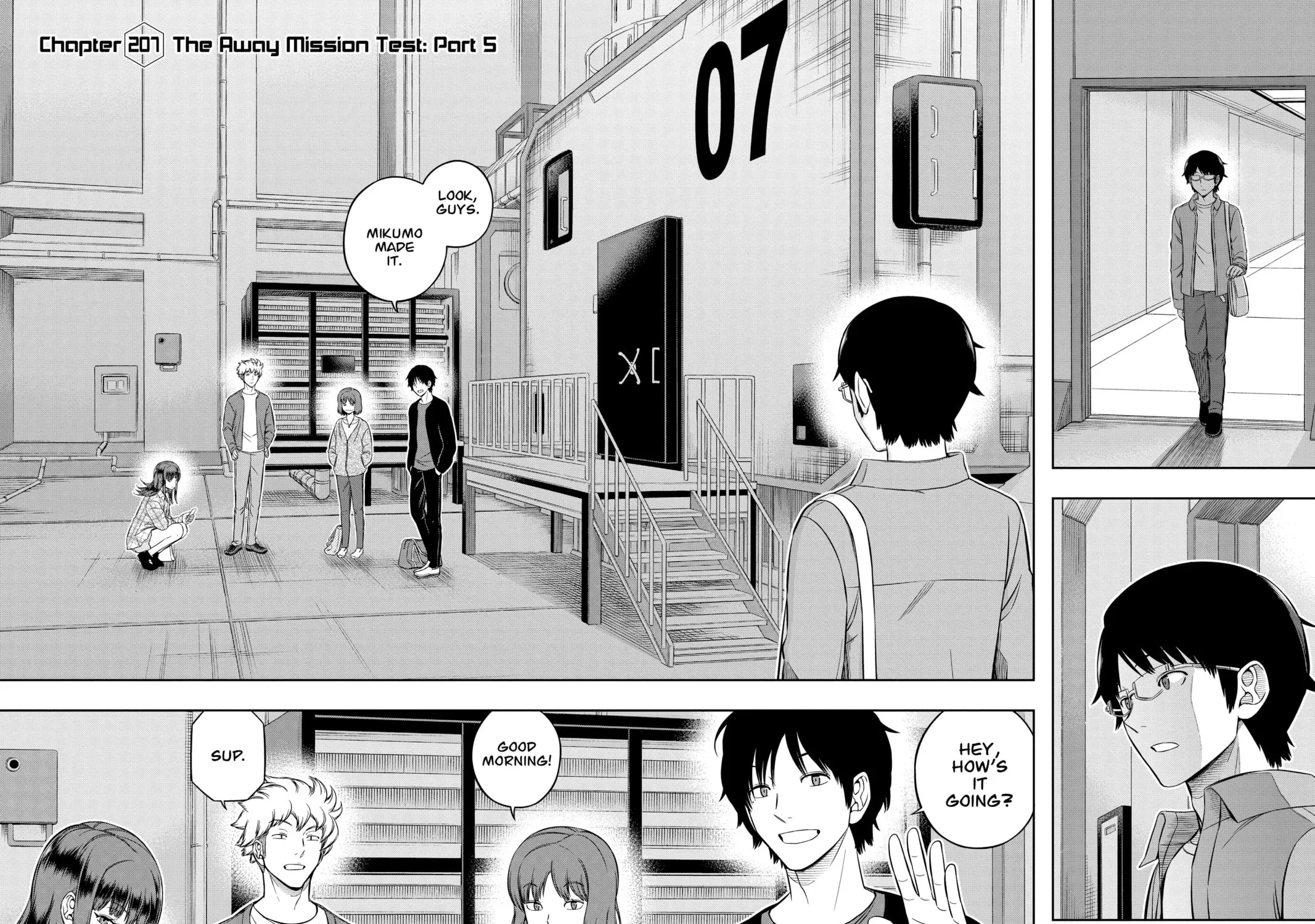 Read World Trigger chapter 207 image 2 on Lezhin