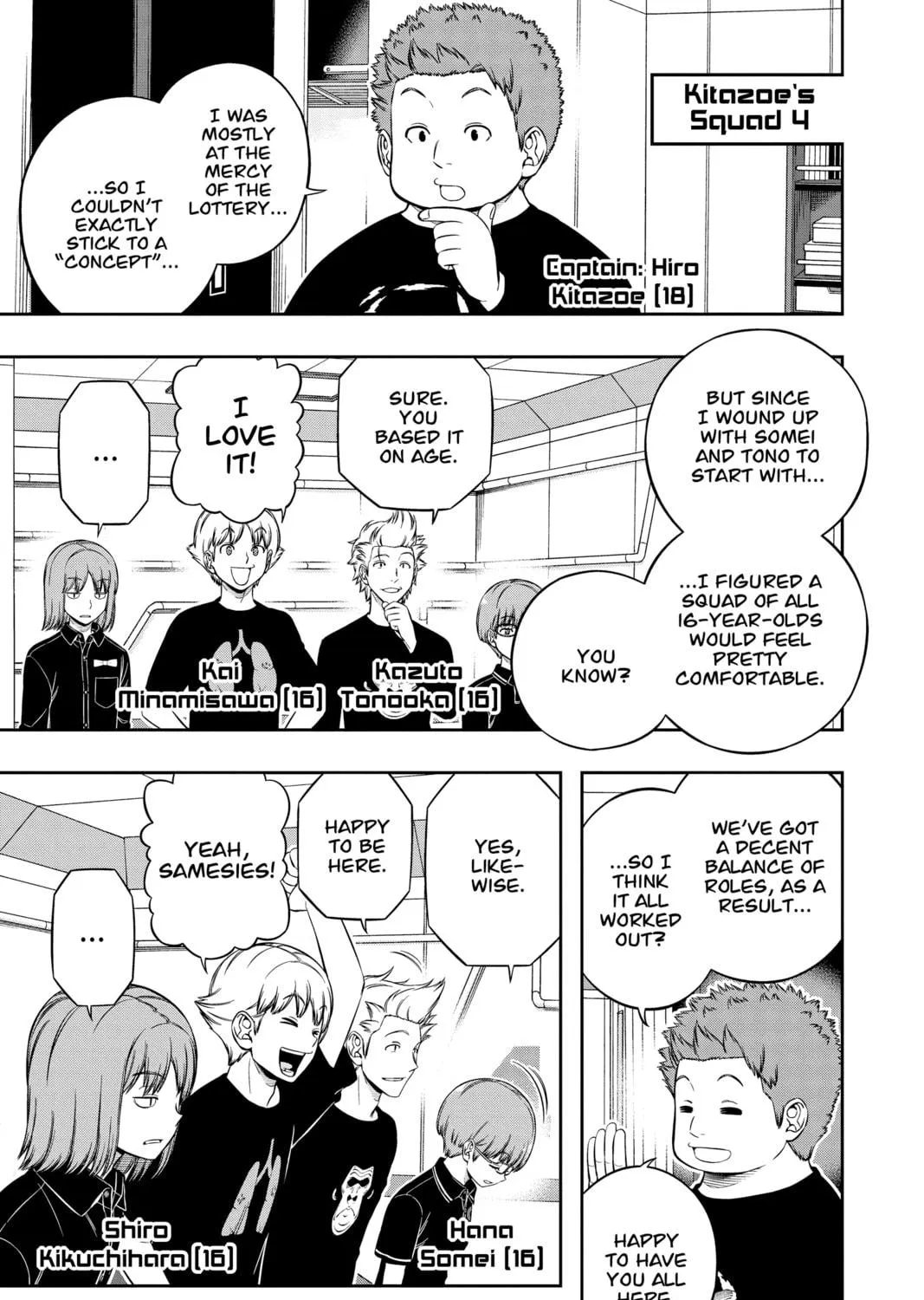 Read World Trigger chapter 207 image 34 on Lezhin