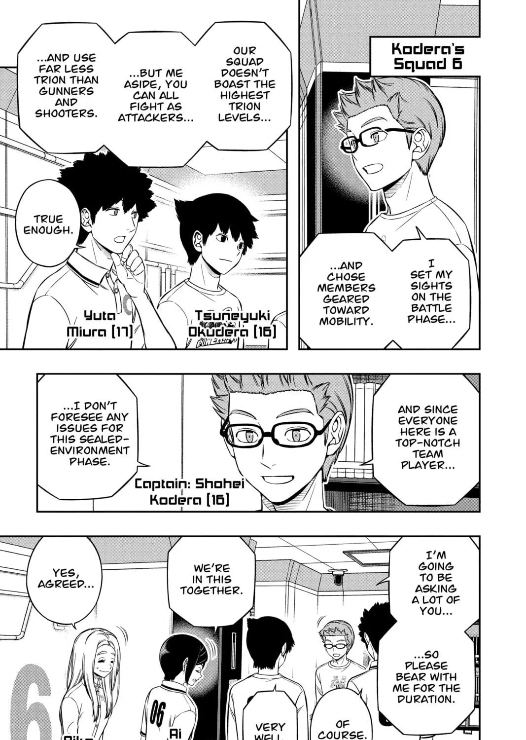 Read World Trigger chapter 207 image 38 on Lezhin