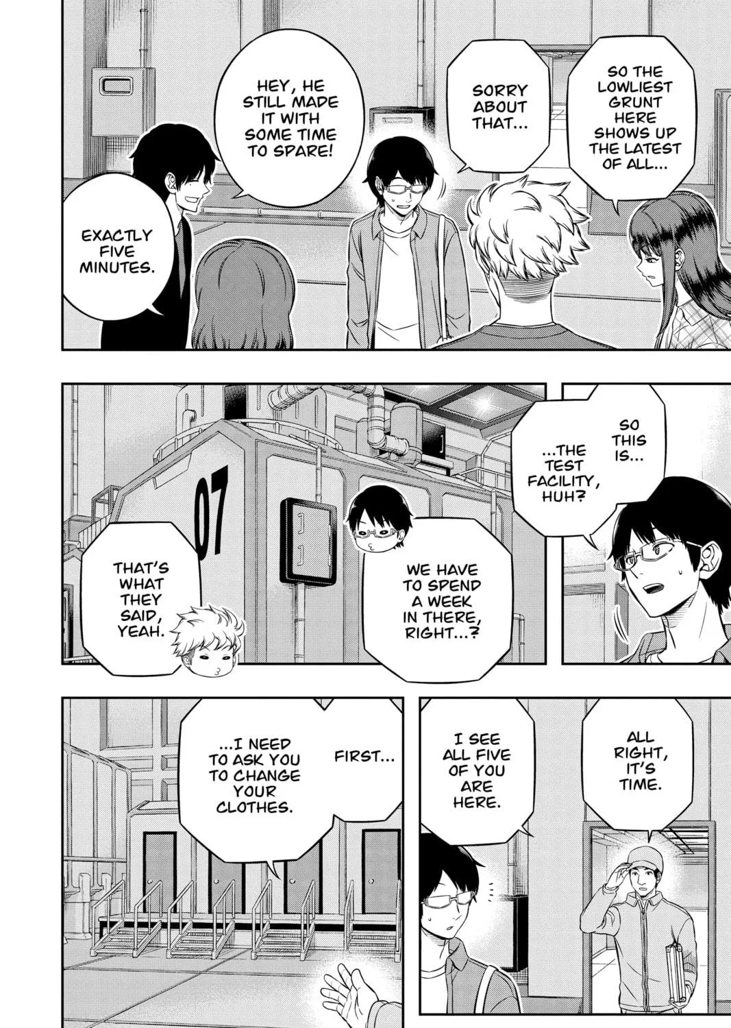 Read World Trigger chapter 207 image 4 on Lezhin