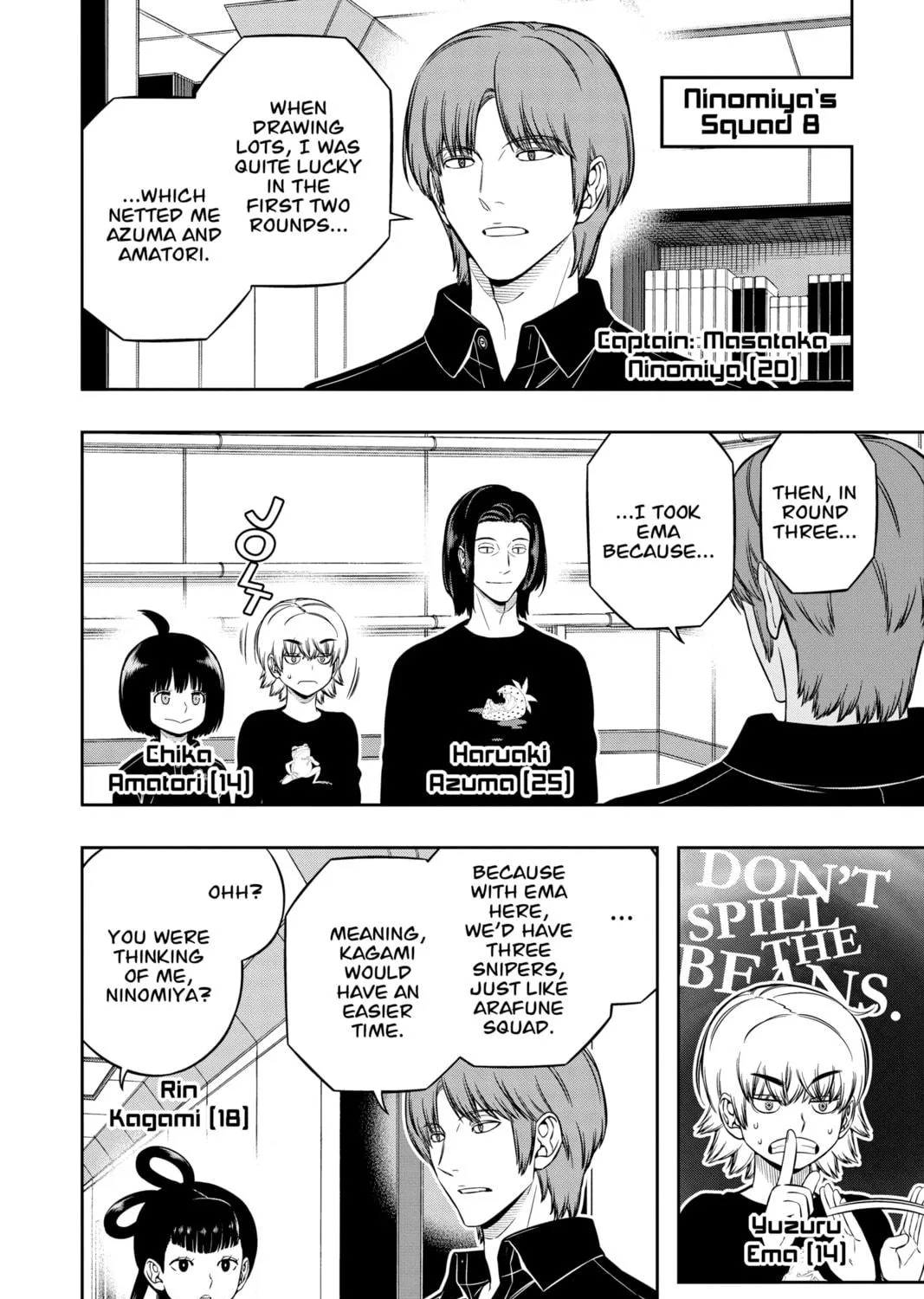 Read World Trigger chapter 207 image 40 on Lezhin