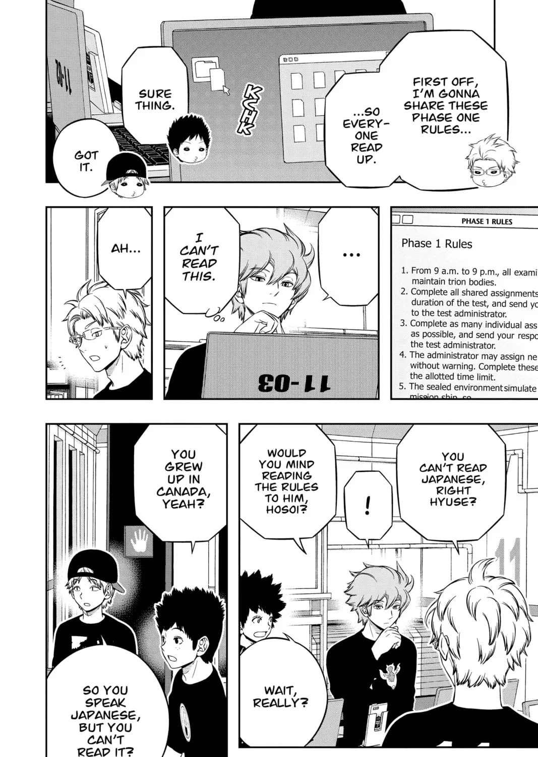 Read World Trigger chapter 207 image 60 on Lezhin