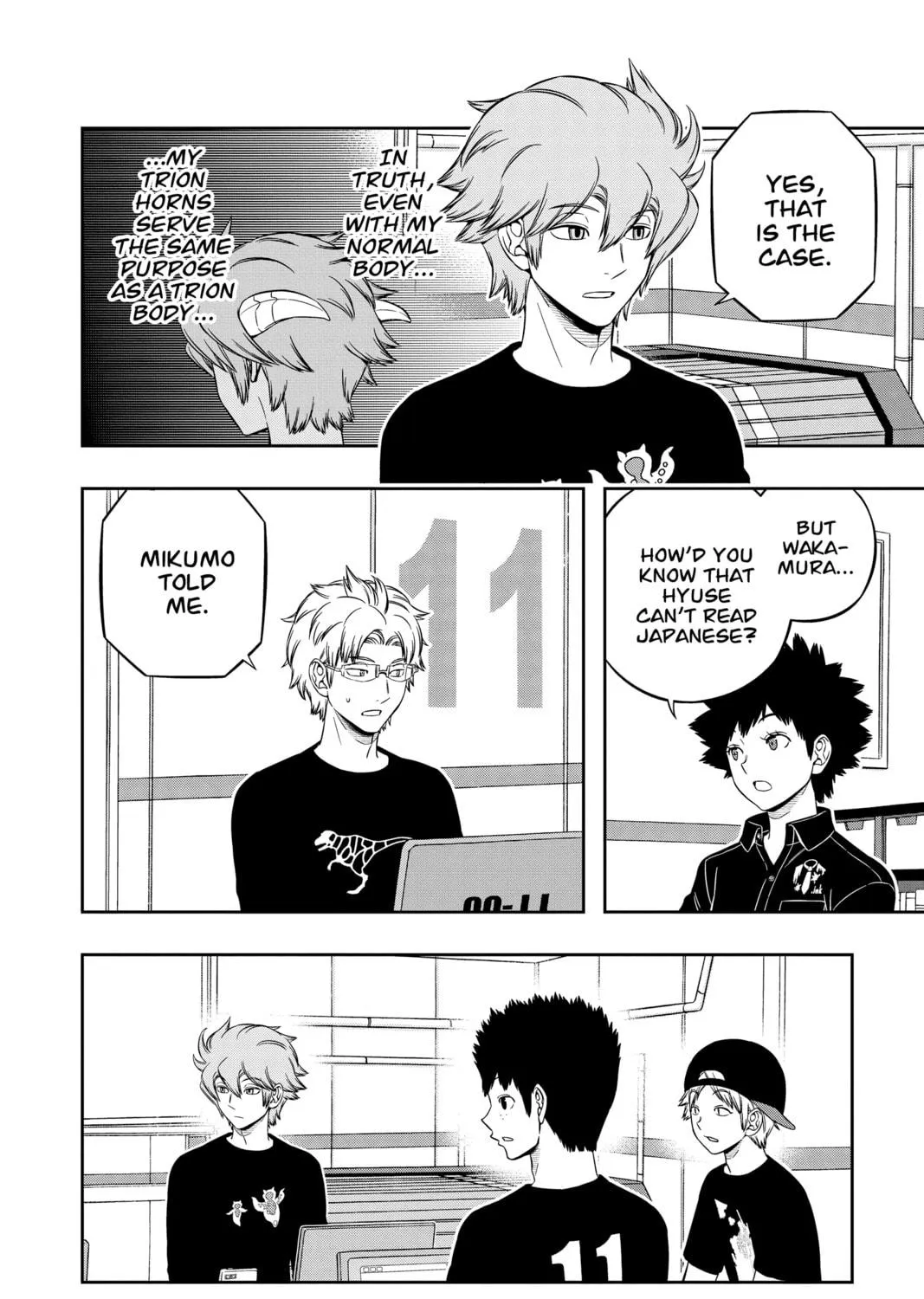 Read World Trigger chapter 207 image 64 on Lezhin