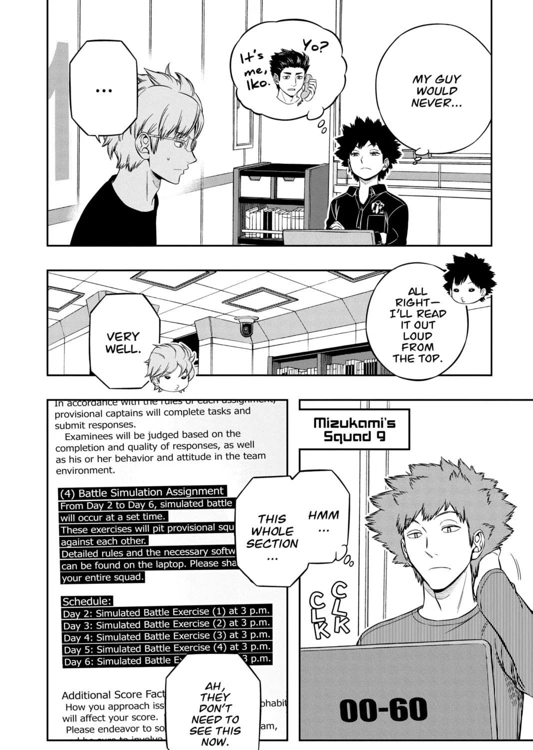 Read World Trigger chapter 207 image 68 on Lezhin