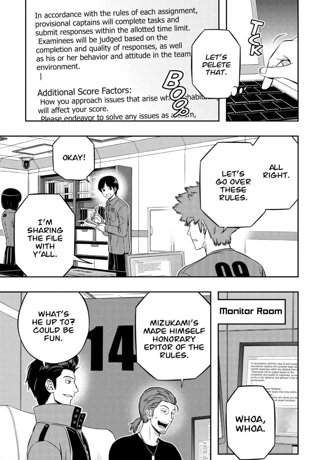 Read World Trigger chapter 207 image 70 on Lezhin