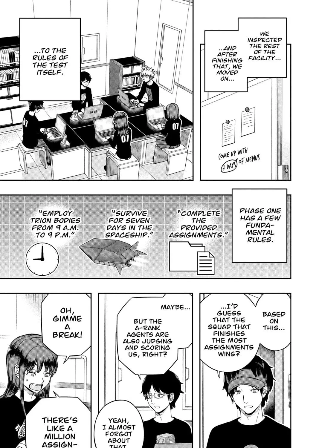 Read World Trigger chapter 208 image 16 on Lezhin