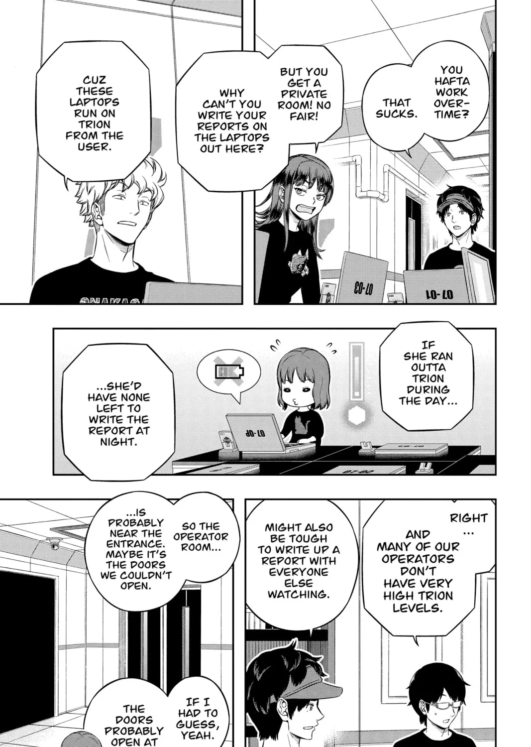 Read World Trigger chapter 208 image 32 on Lezhin