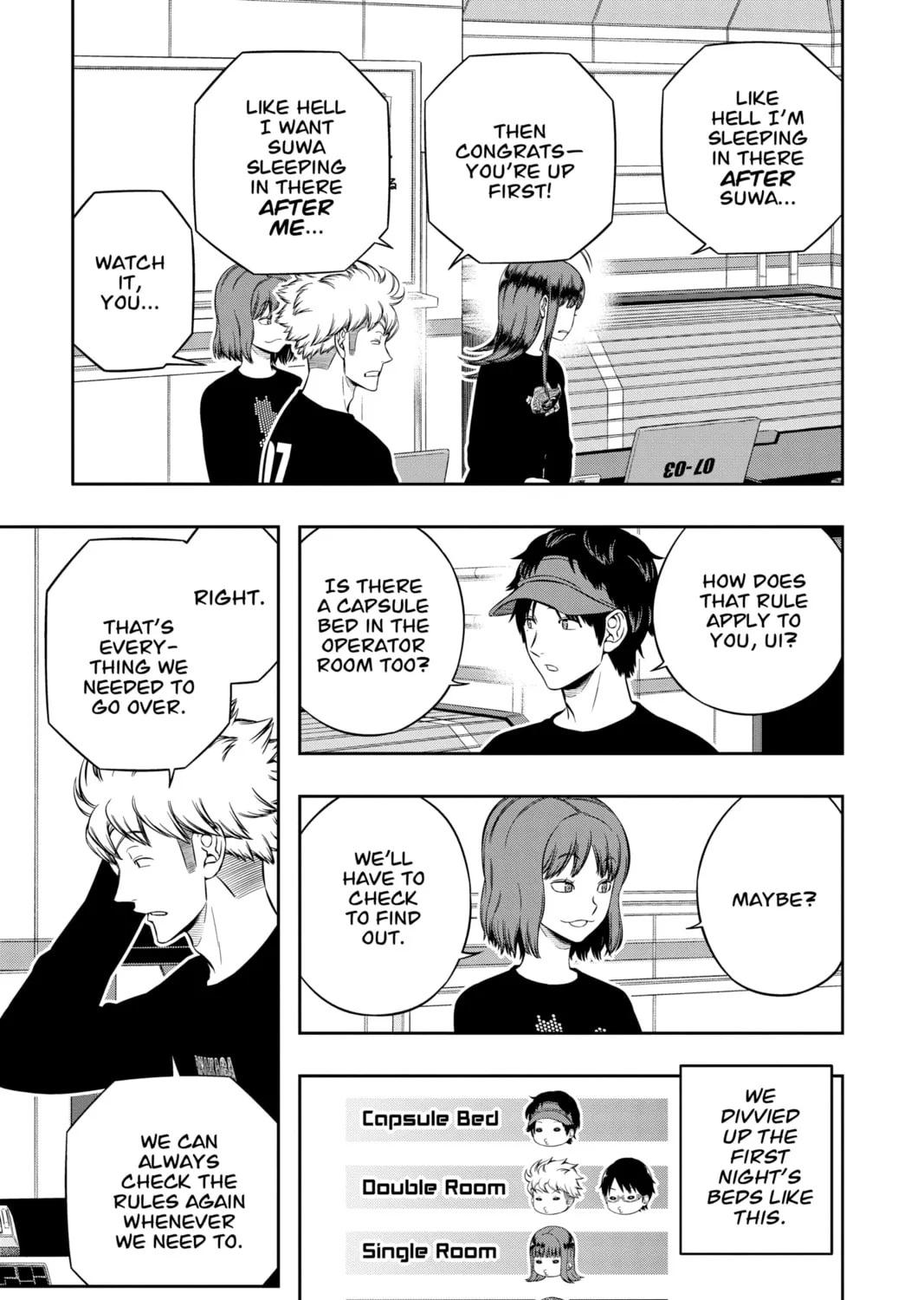 Read World Trigger chapter 208 image 36 on Lezhin