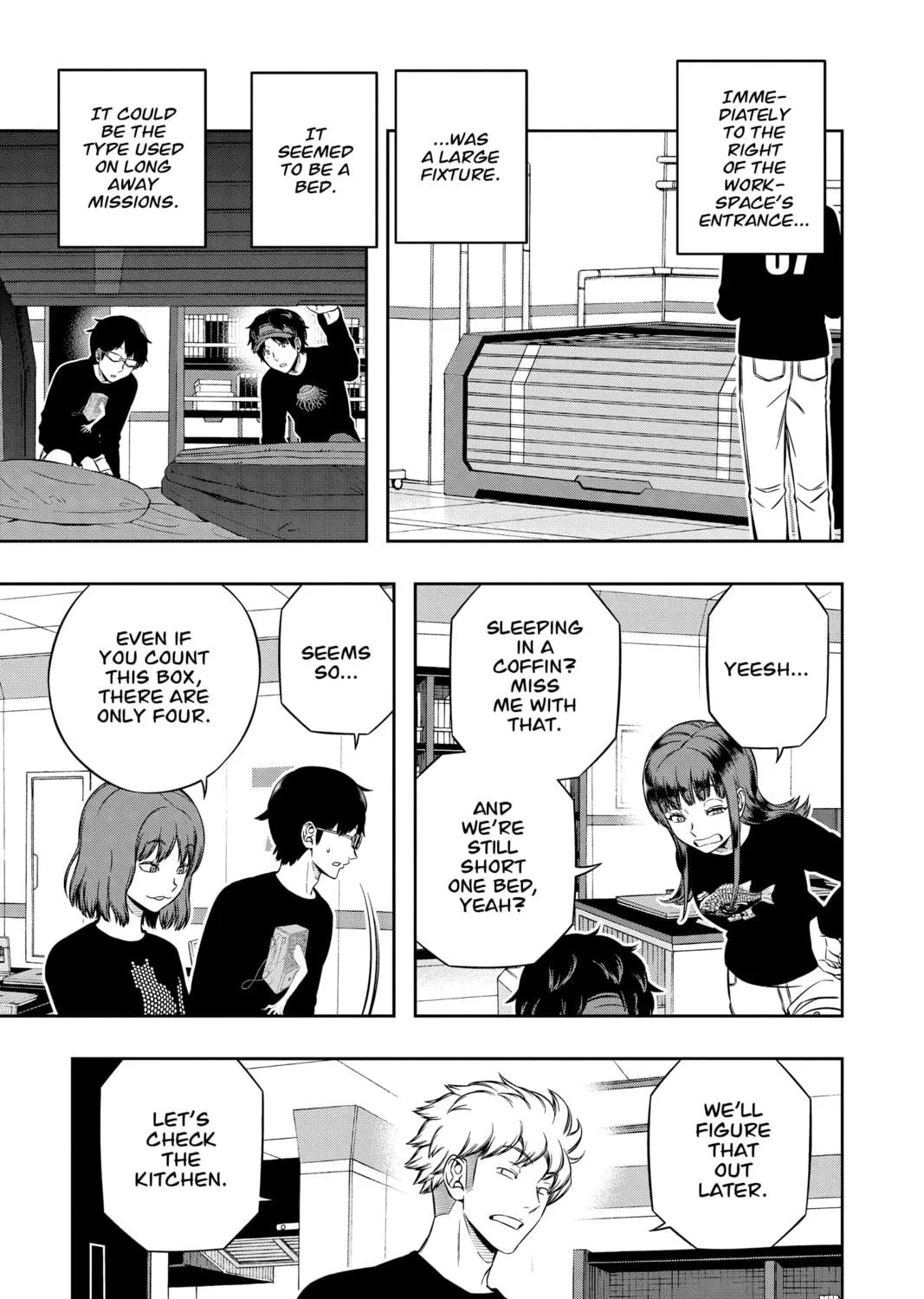 Read World Trigger chapter 208 image 4 on Lezhin