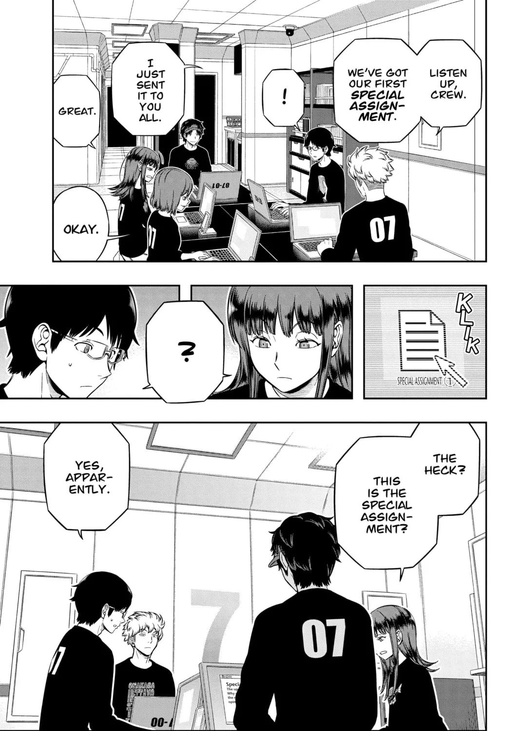 Read World Trigger chapter 208 image 44 on Lezhin