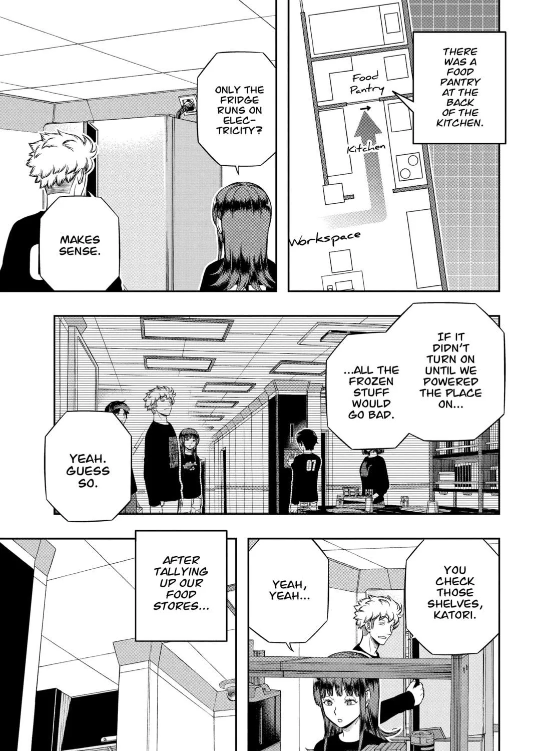 Read World Trigger chapter 208 image 8 on Lezhin