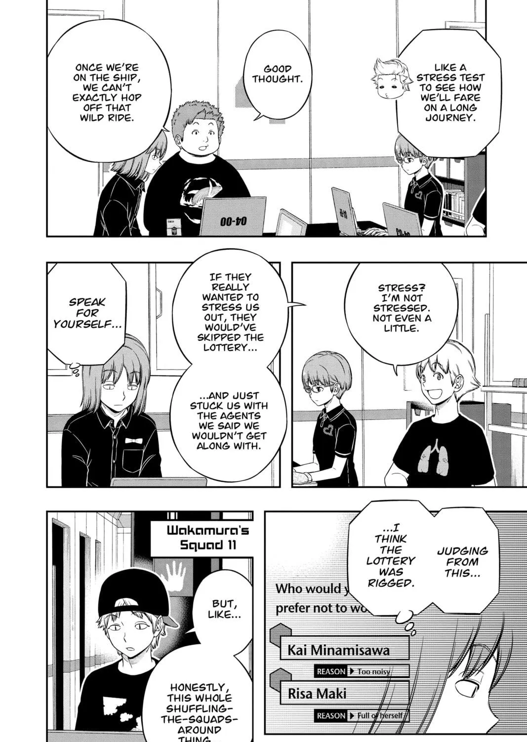 Read World Trigger chapter 209 image 10 on Lezhin