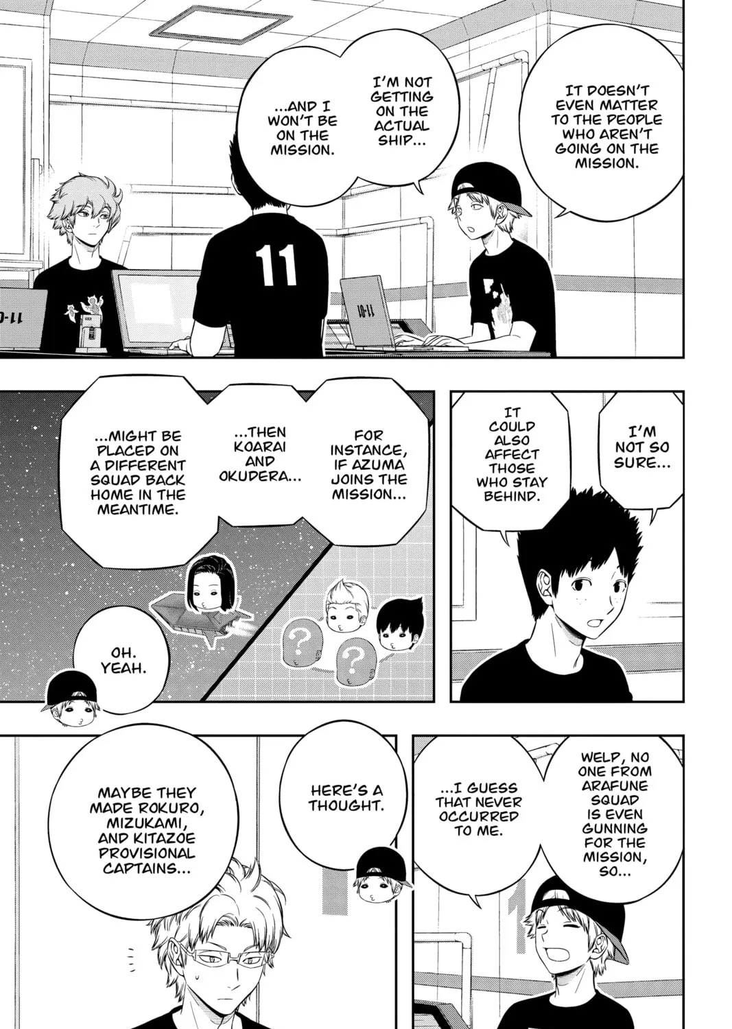 Read World Trigger chapter 209 image 12 on Lezhin