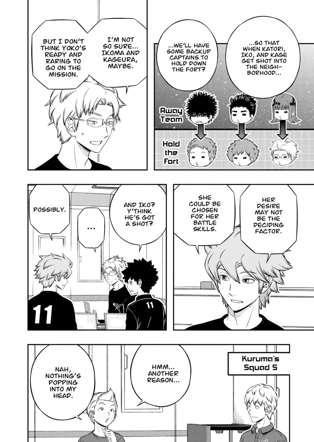 Read World Trigger chapter 209 image 14 on Lezhin