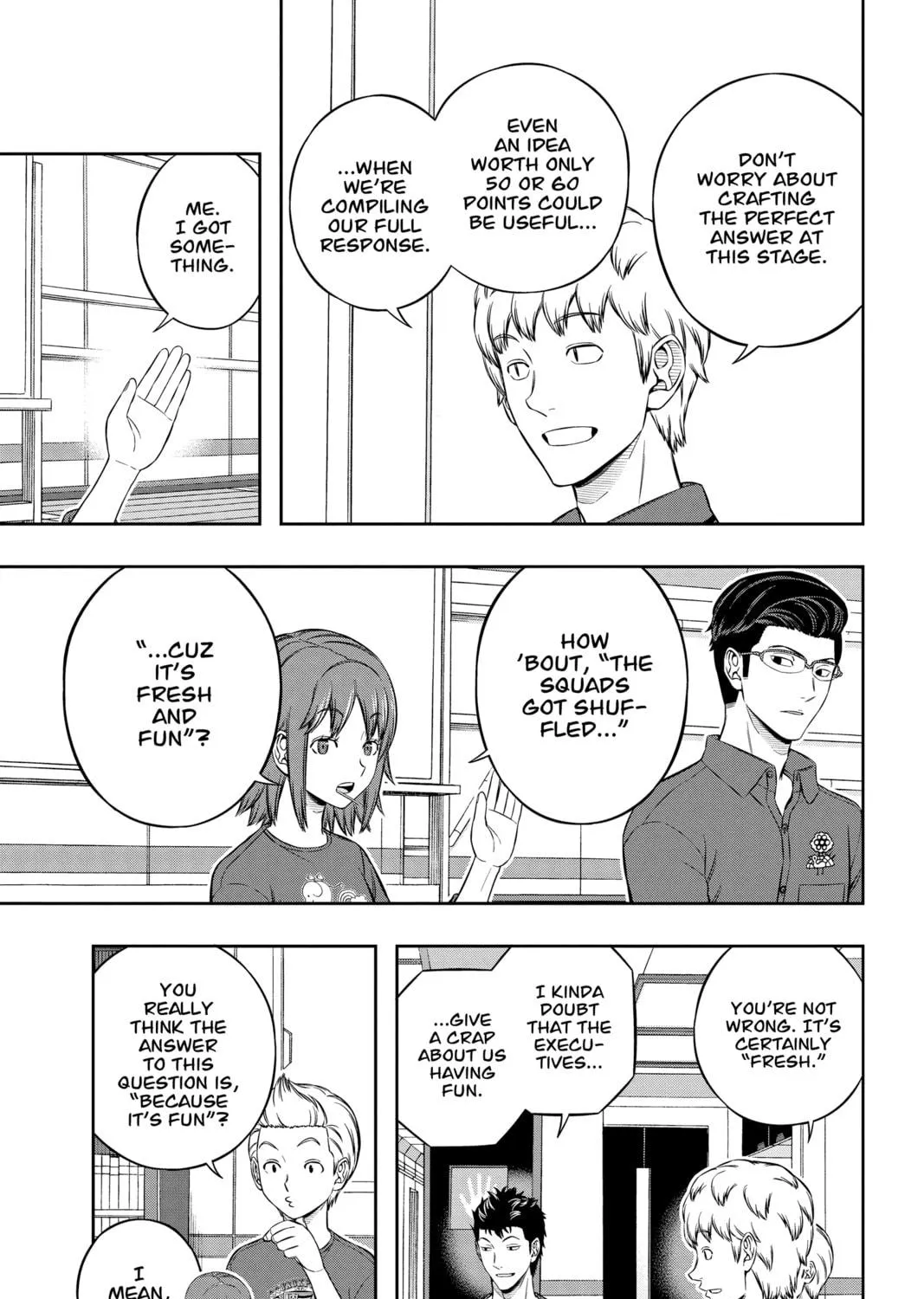 Read World Trigger chapter 209 image 16 on Lezhin